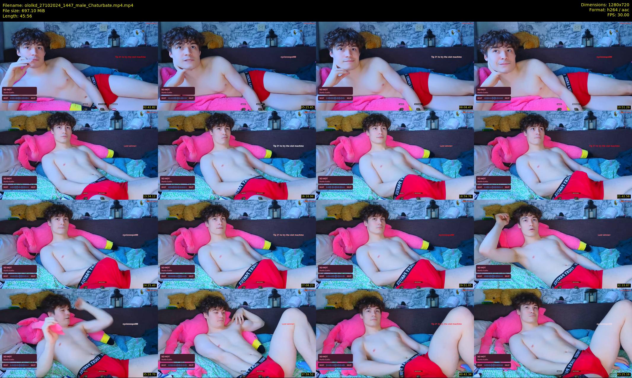 ololkd — 46 minute Chaturbate male cam show recording, 720p, Oct 27, 2024