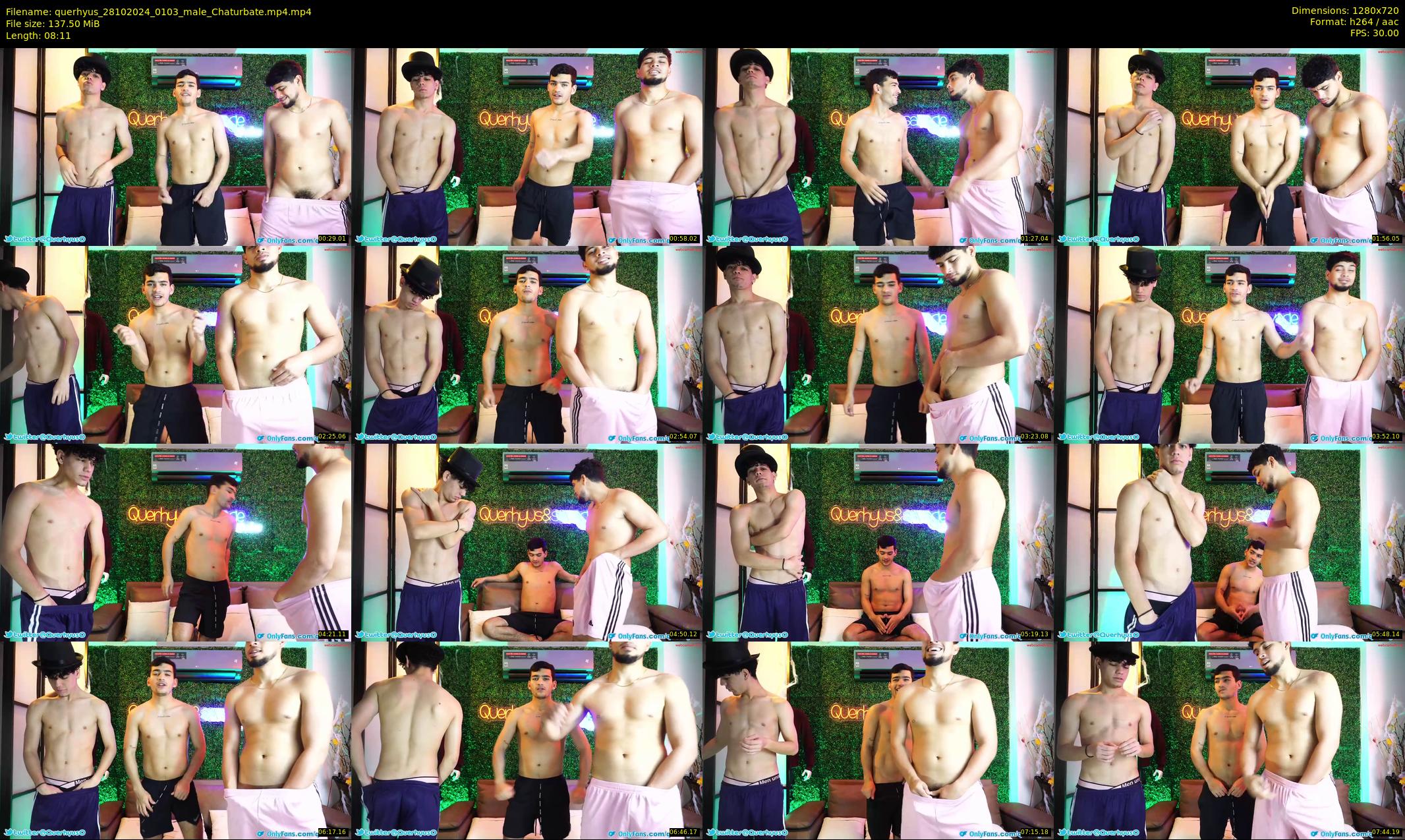 querhyus — 9 minute Chaturbate male cam show recording, 720p, Oct 28, 2024