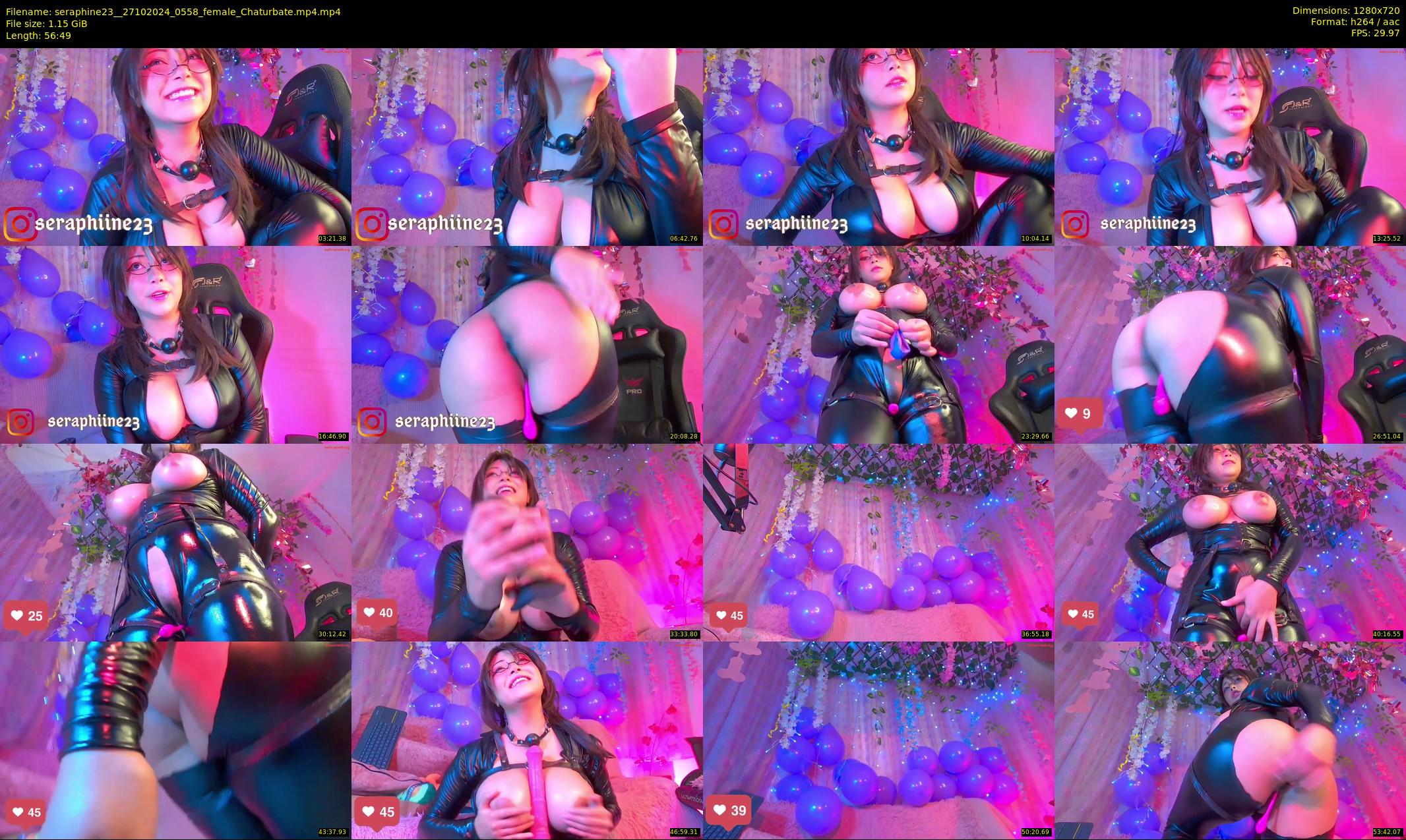 seraphine23_ — 57 minute Chaturbate female cam show recording, 720p, Oct 27, 2024