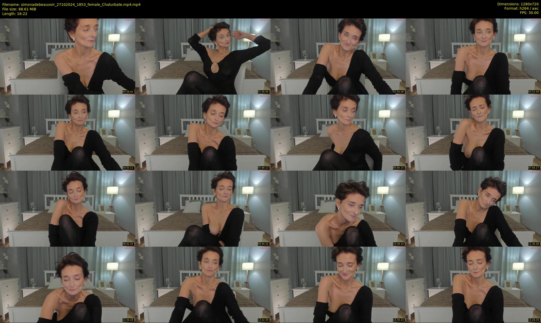 simonadebeauvoir — 17 minute Chaturbate female cam show recording, 720p, Oct 27, 2024