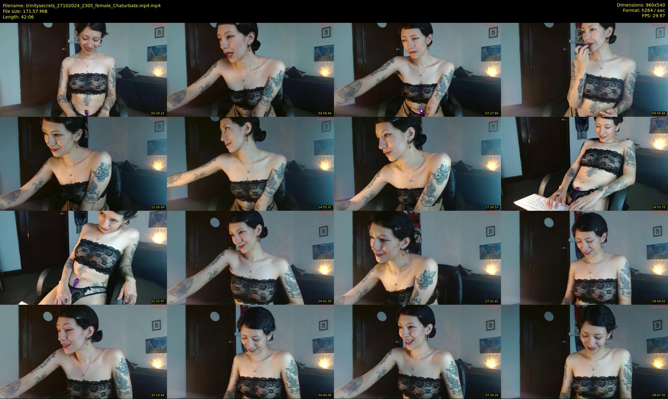 trinitysecrets — 43 minute Chaturbate female cam show recording, 480p, Oct 27, 2024