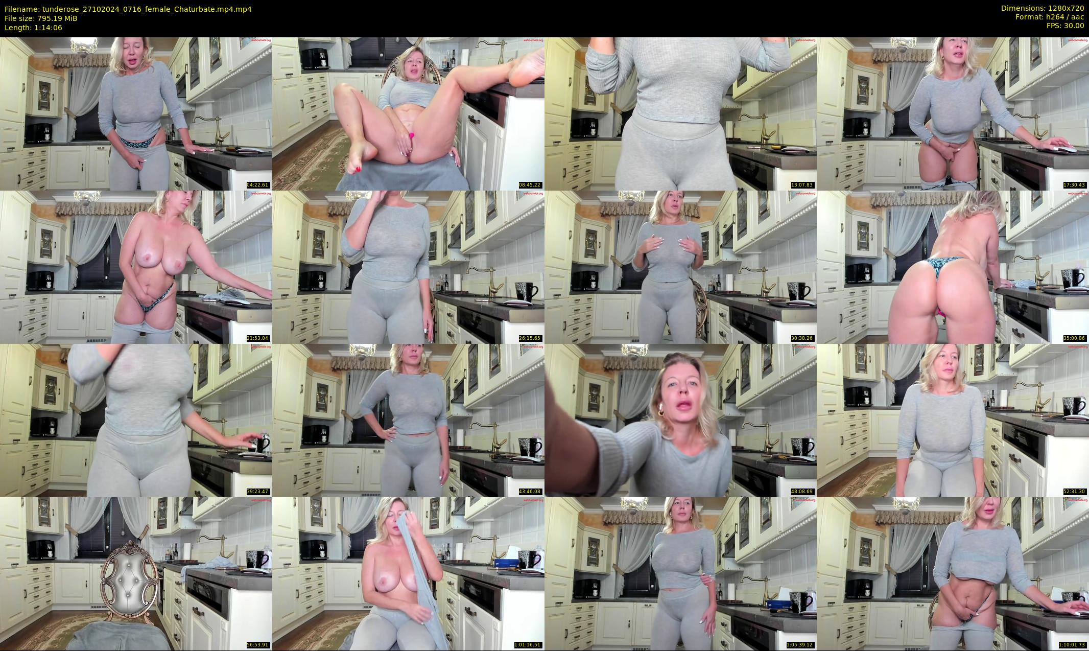 tunderose — 75 minute Chaturbate female cam show recording, 720p, Oct 27, 2024