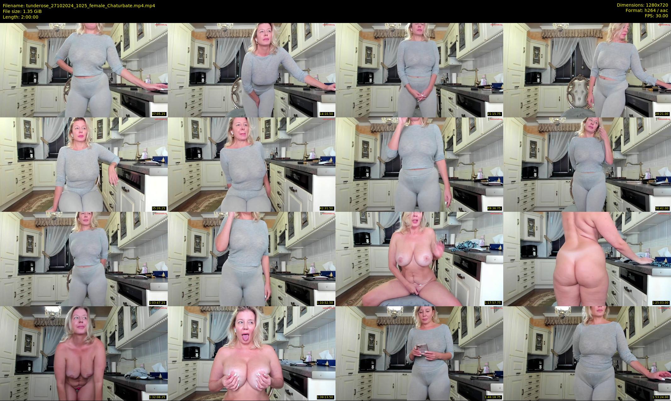tunderose — 120 minute Chaturbate female cam show recording, 720p, Oct 27, 2024