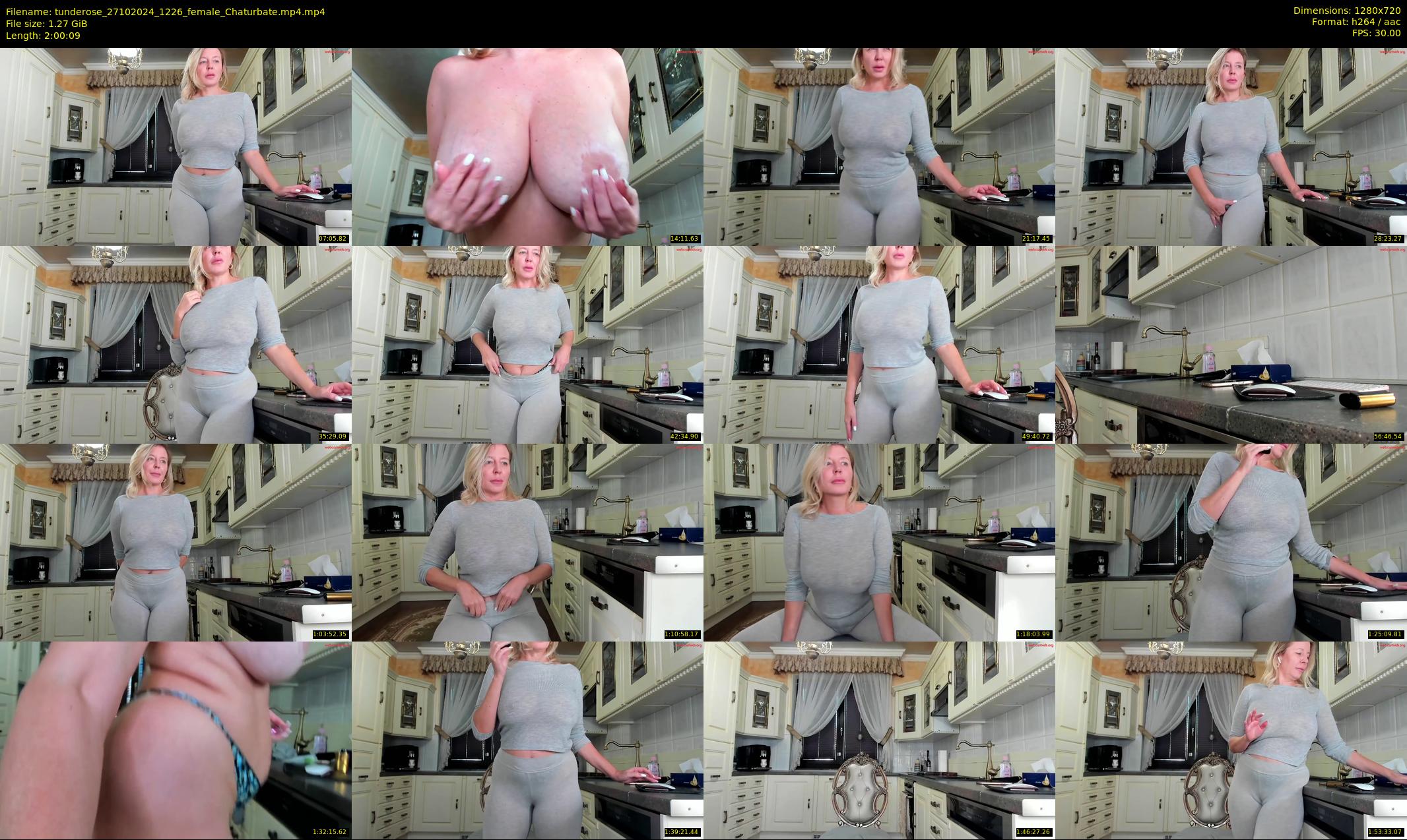tunderose — 121 minute Chaturbate female cam show recording, 720p, Oct 27, 2024