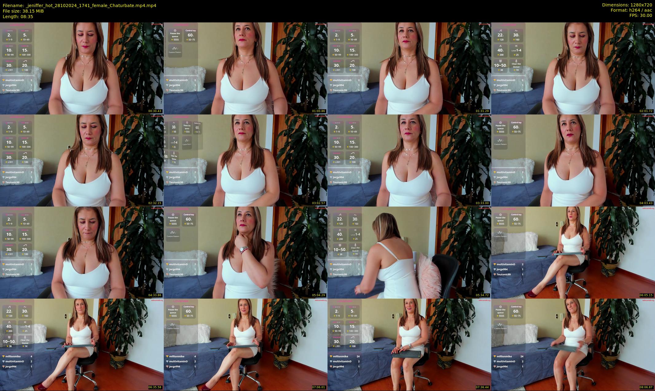 _jeniffer_hot — 9 minute Chaturbate female cam show recording, 720p, Oct 28, 2024