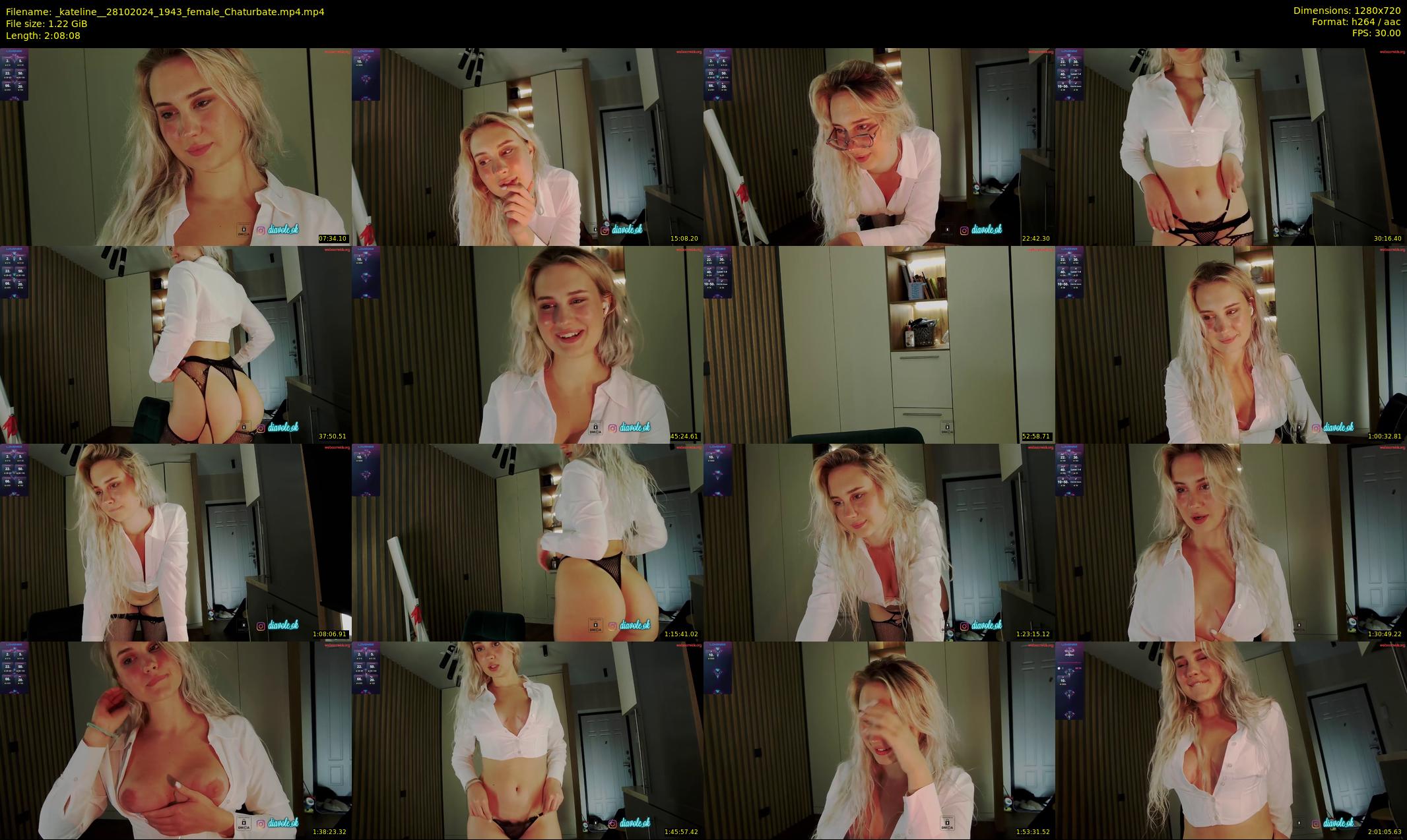 _kateline_ — 129 minute Chaturbate female cam show recording, 720p, Oct 28, 2024