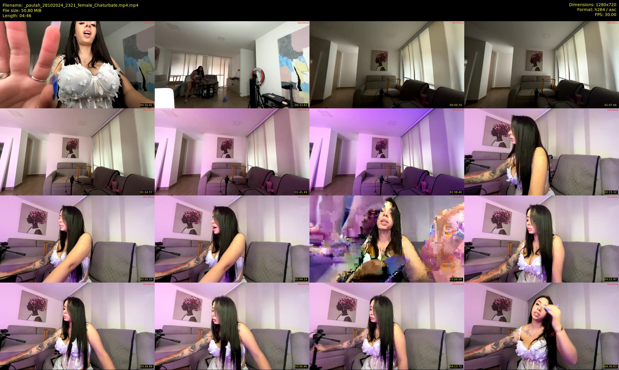 _paulah — 5 minute Chaturbate female cam show recording, 720p, Oct 28, 2024