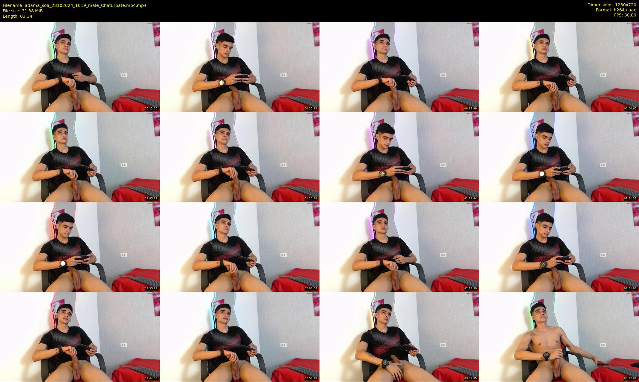 adama_soa — 4 minute Chaturbate male cam show recording, 720p, Oct 28, 2024