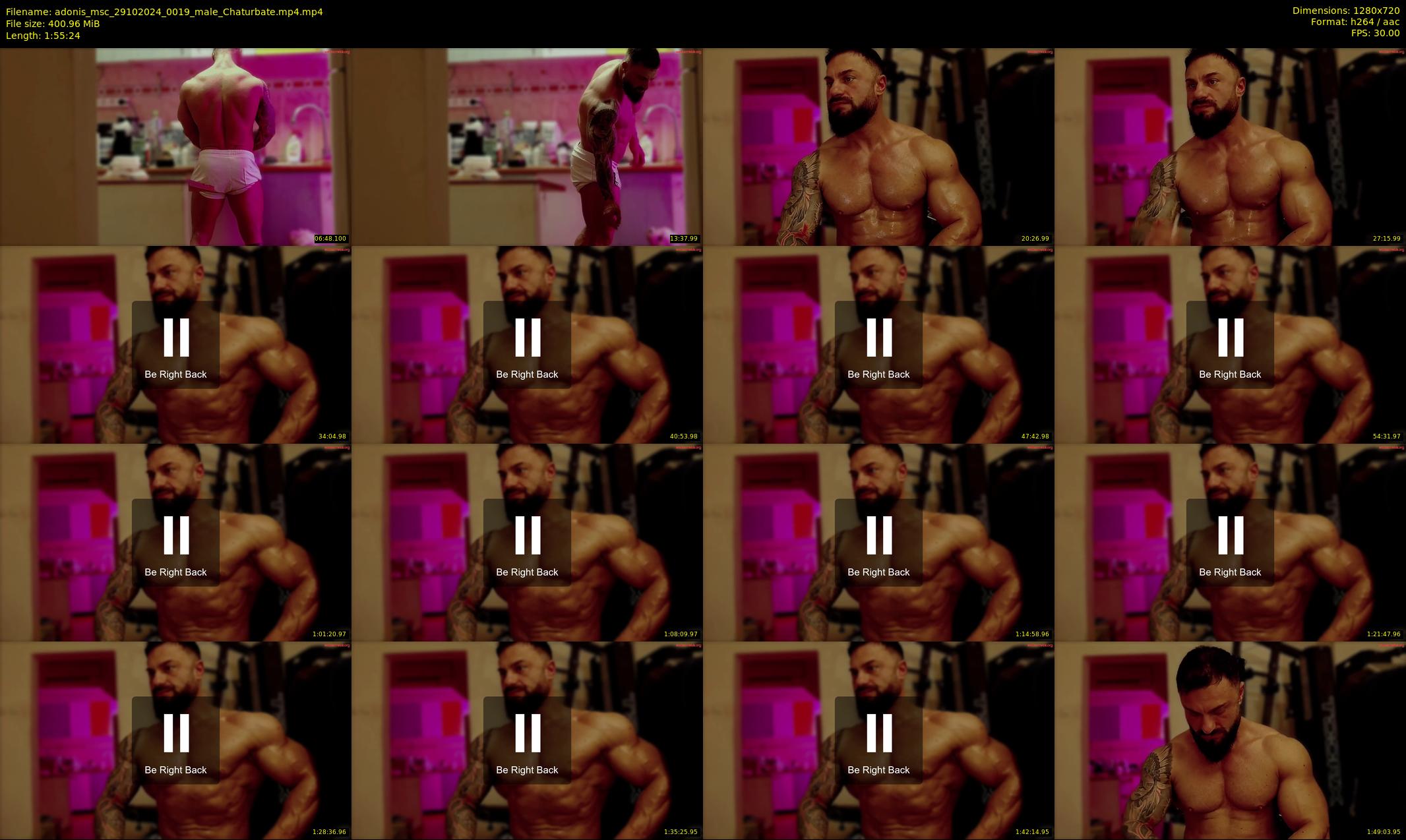adonis_msc — 116 minute Chaturbate male cam show recording, 720p, Oct 29, 2024