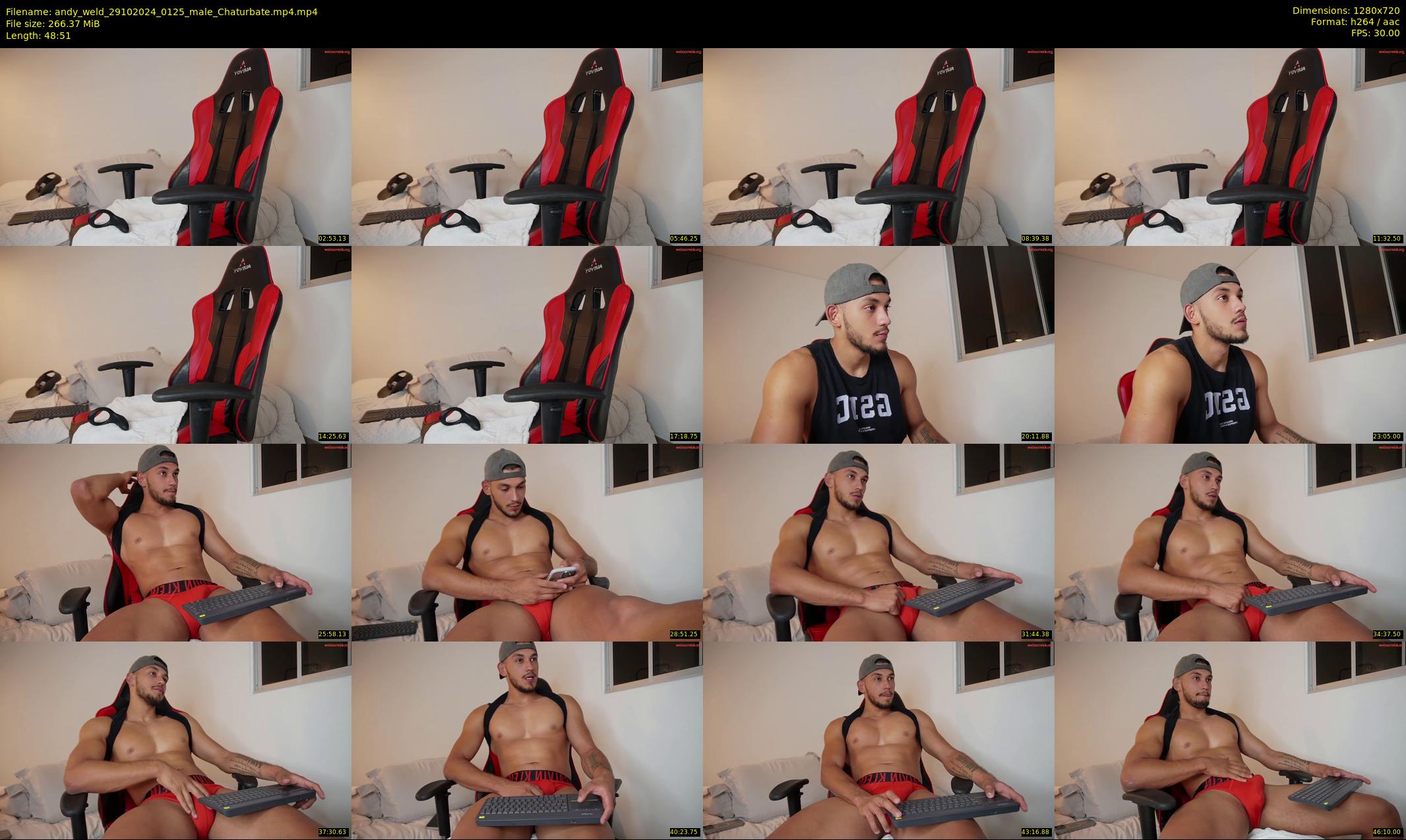 andy_weld — 49 minute Chaturbate male cam show recording, 720p, Oct 29, 2024