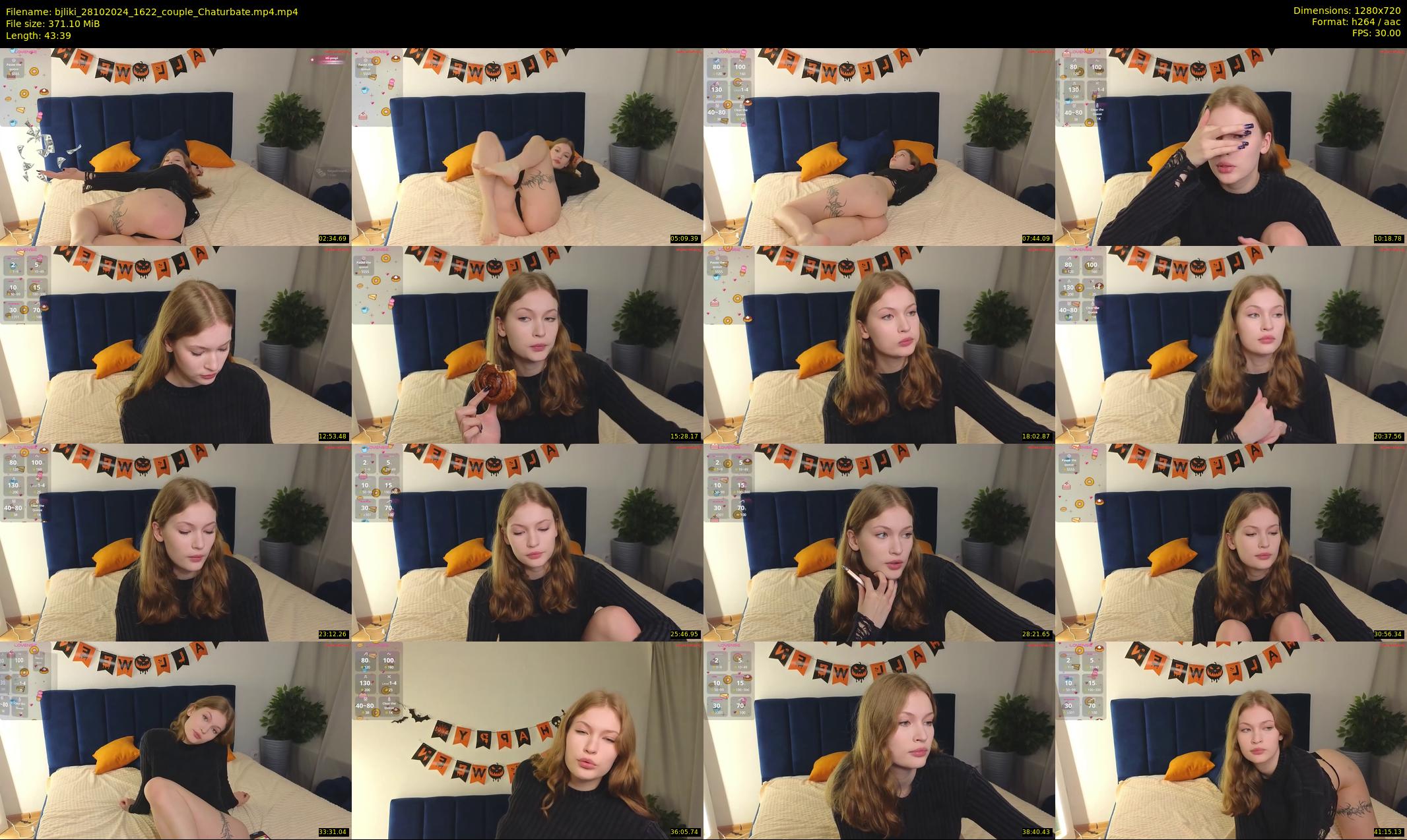 bjliki — 44 minute Chaturbate couple cam show recording, 720p, Oct 28, 2024