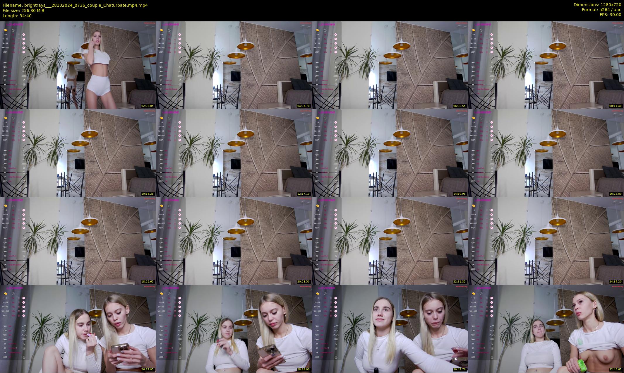 brightrays__ — 35 minute Chaturbate female cam show recording, 720p, Oct 28, 2024
