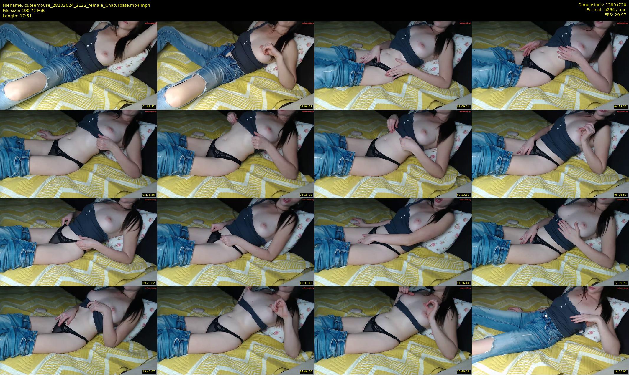 cuteemouse — 18 minute Chaturbate female cam show recording, 720p, Oct 28, 2024