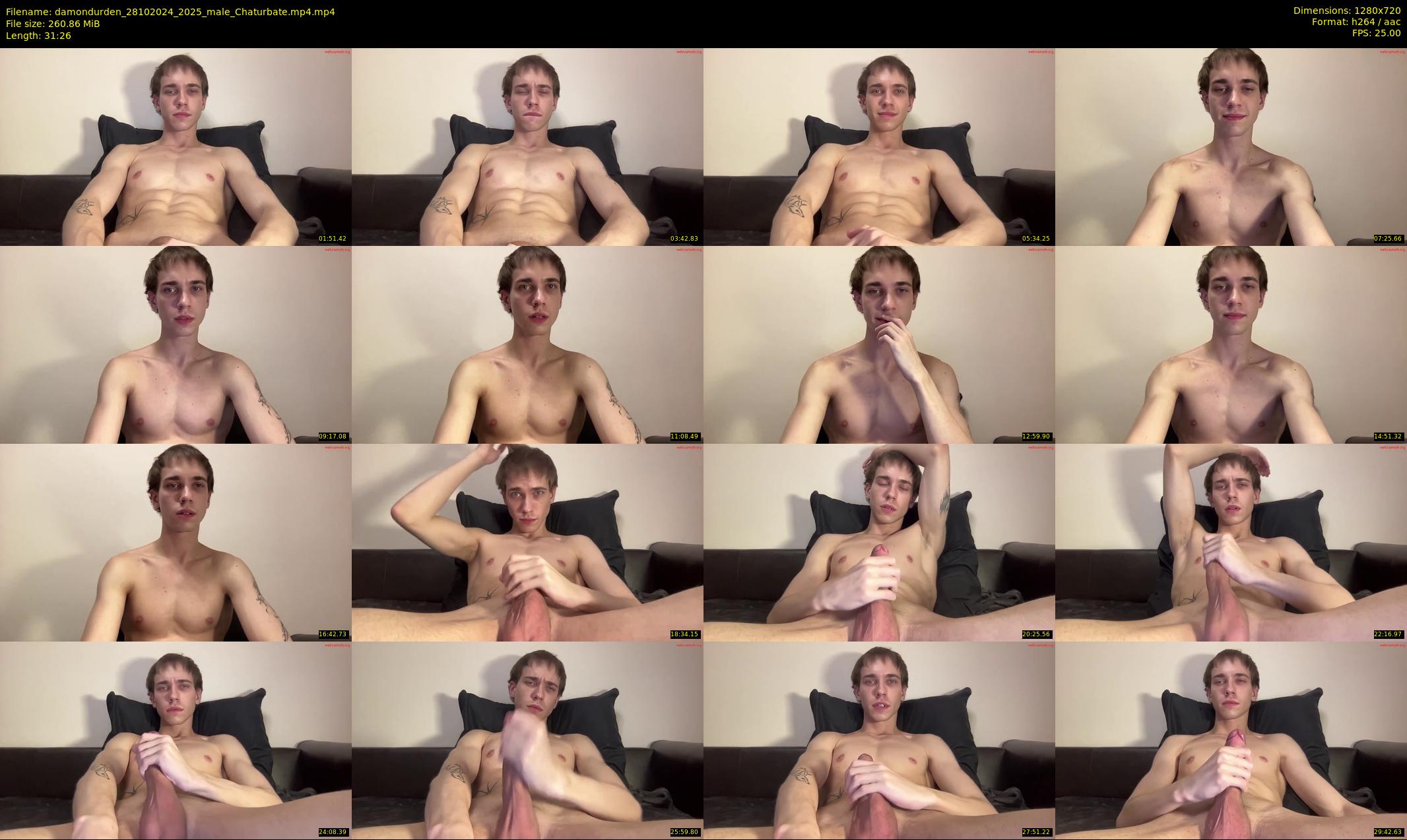 damondurden — 32 minute Chaturbate male cam show recording, 720p, Oct 28, 2024