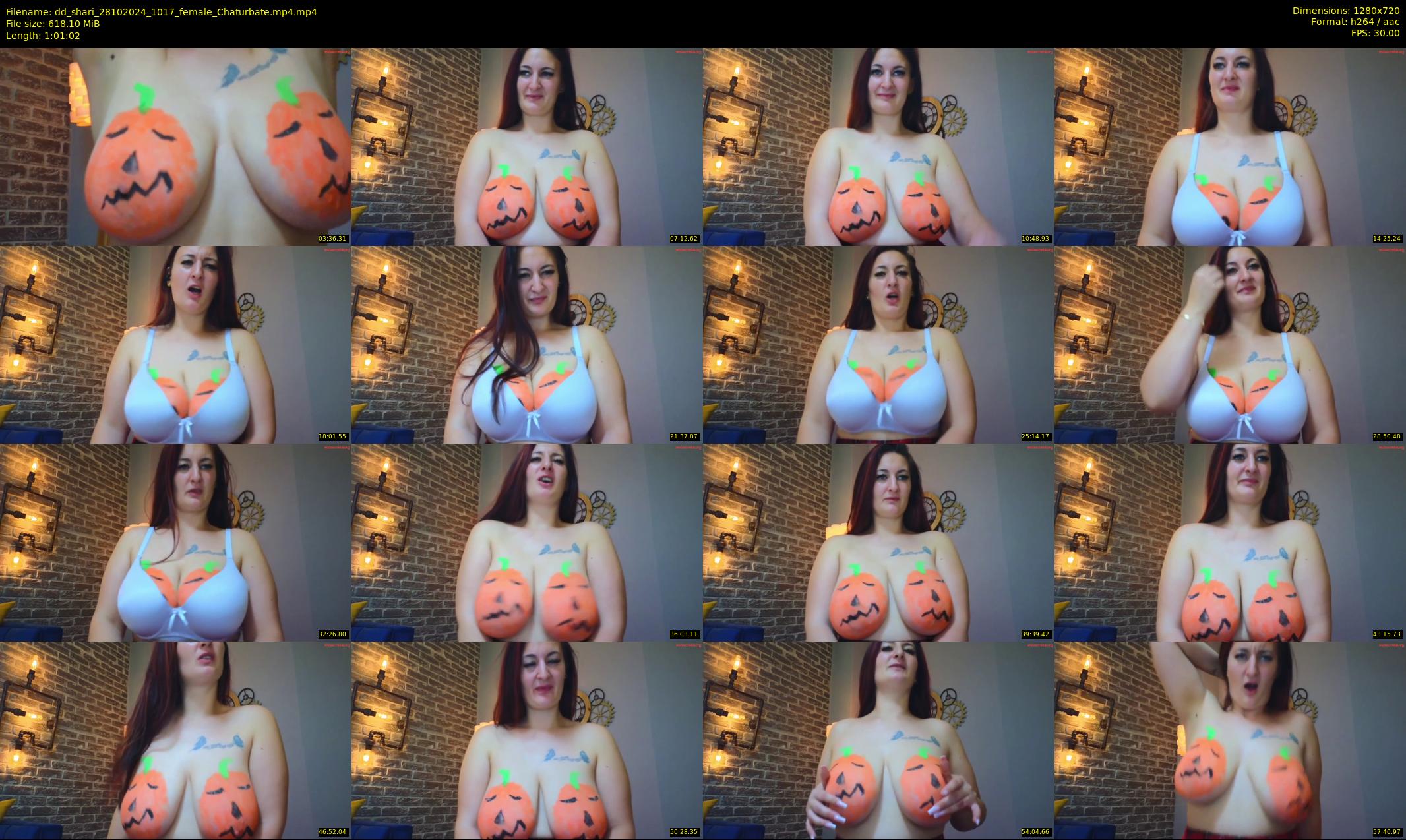 dd_shari — 62 minute Chaturbate female cam show recording, 720p, Oct 28, 2024