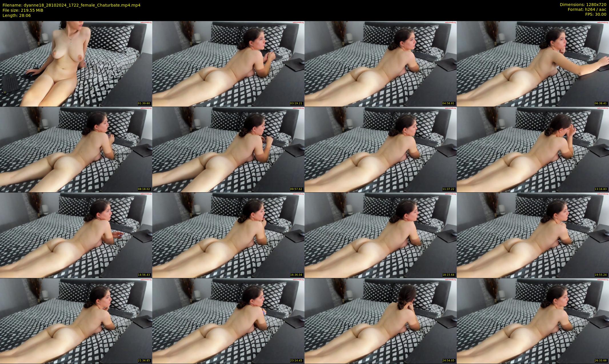 dyanne18 — 29 minute Chaturbate female cam show recording, 720p, Oct 28, 2024