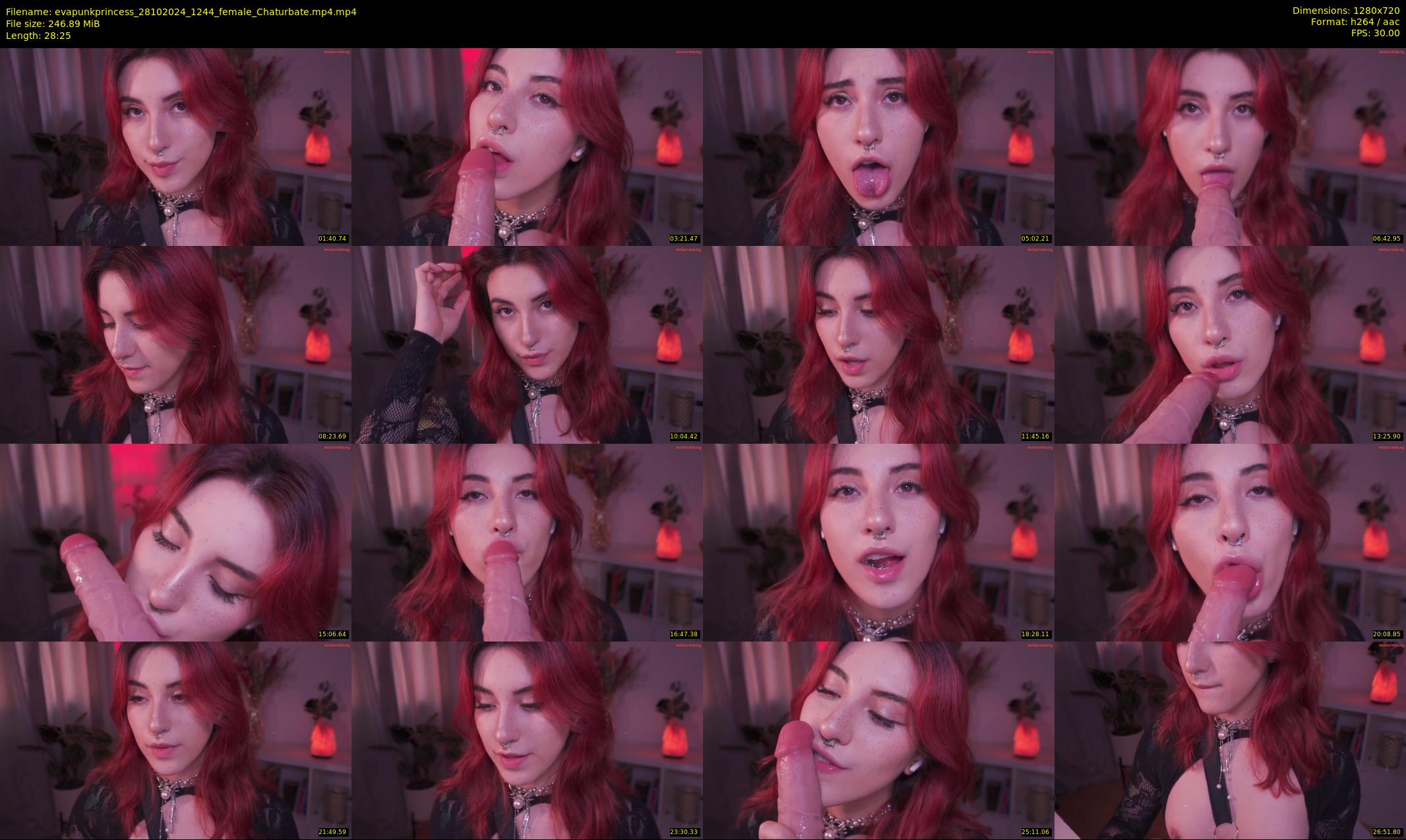 evapunkprincess — 29 minute Chaturbate female cam show recording, 720p, Oct 28, 2024