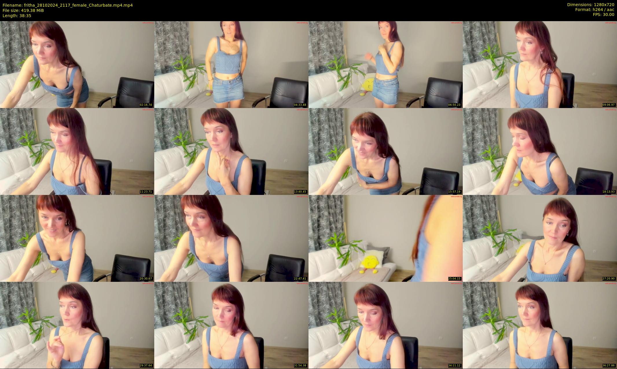 fritha — 39 minute Chaturbate female cam show recording, 720p, Oct 28, 2024
