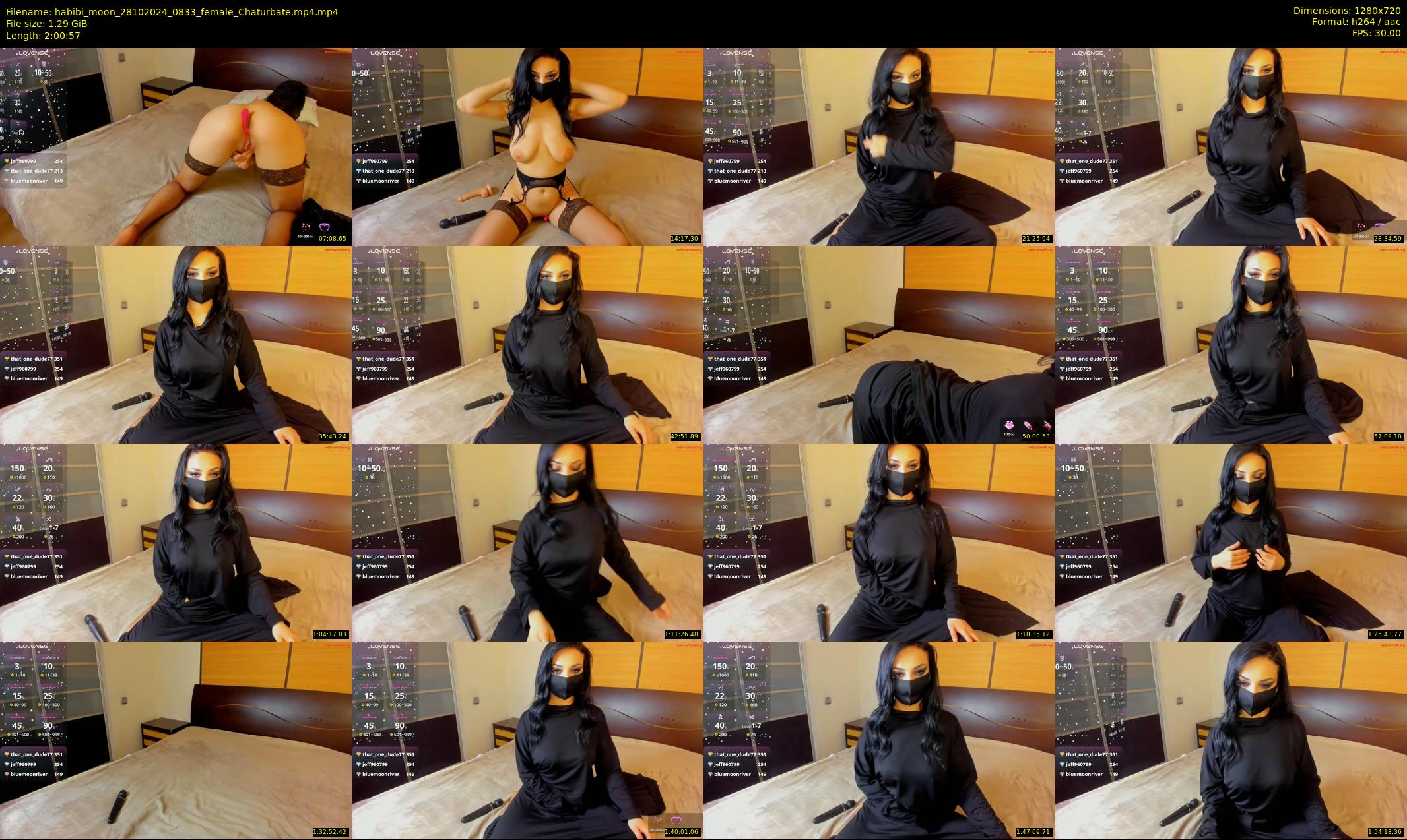 habibi_moon — 121 minute Chaturbate female cam show recording, 720p, Oct 28, 2024