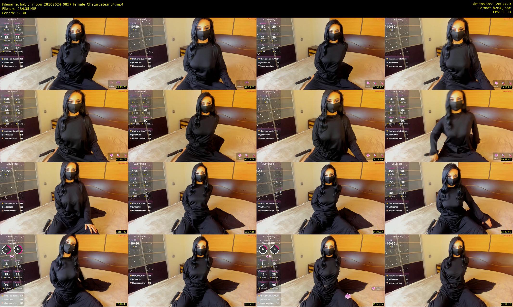 habibi_moon — 23 minute Chaturbate female cam show recording, 720p, Oct 28, 2024