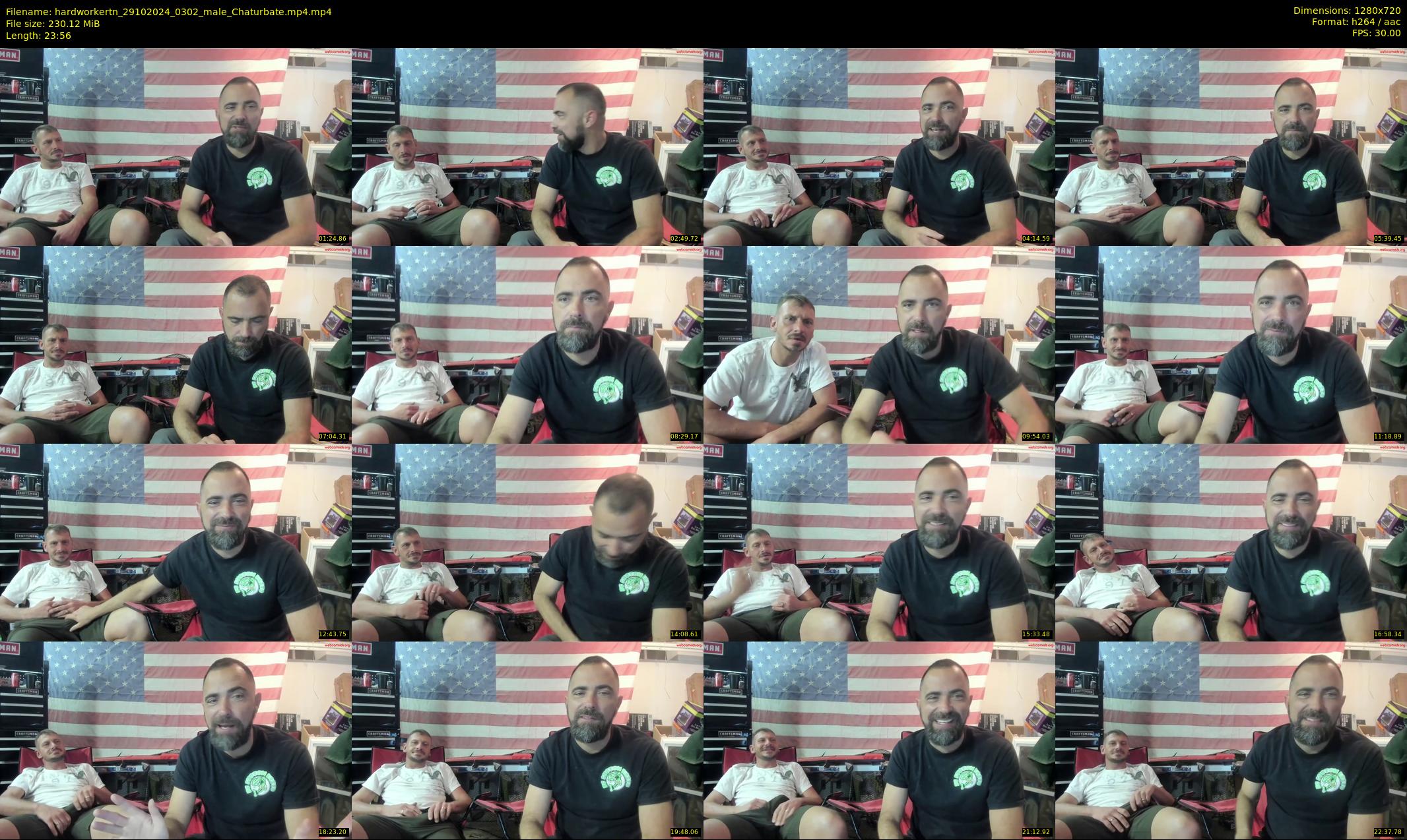 hardworkertn — 24 minute Chaturbate male cam show recording, 720p, Oct 29, 2024
