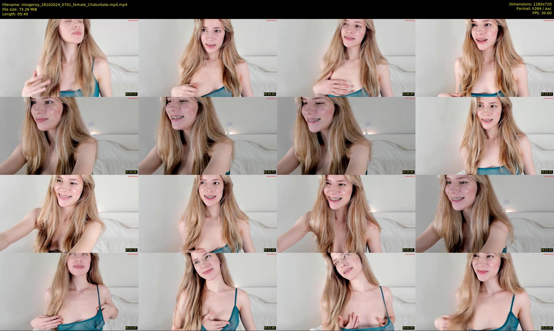 imogensy — 6 minute Chaturbate female cam show recording, 720p, Oct 28, 2024