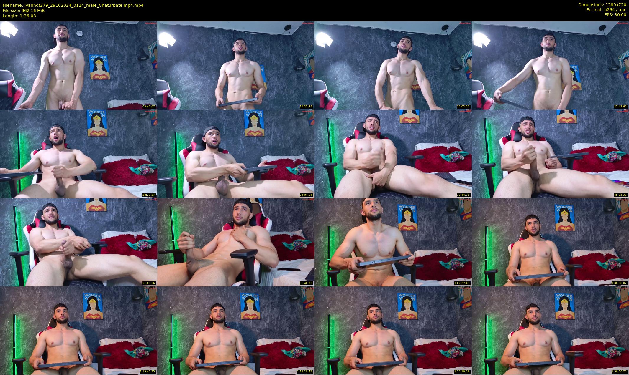 ivanhot279 — 97 minute Chaturbate male cam show recording, 720p, Oct 29, 2024