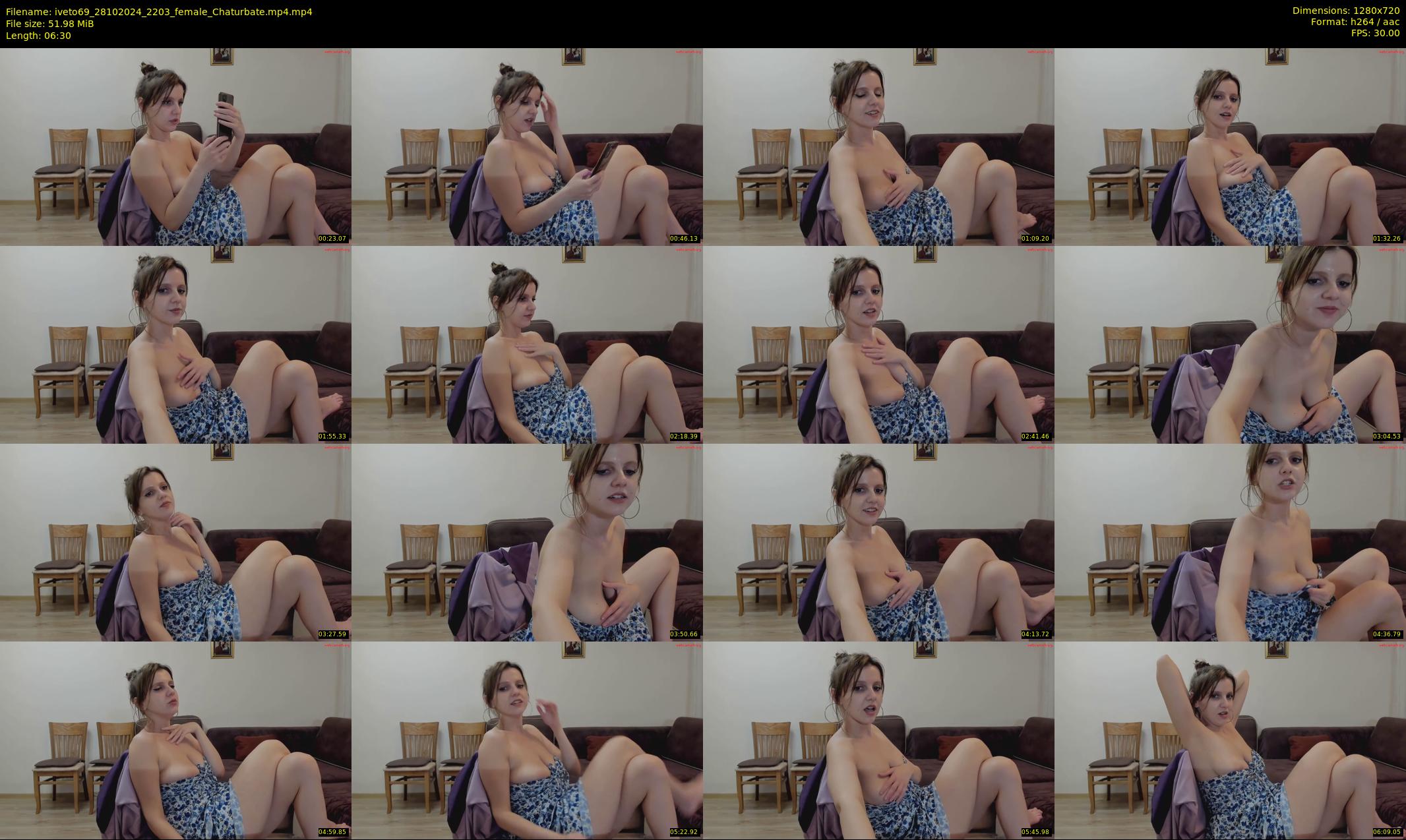 iveto69 — 7 minute Chaturbate female cam show recording, 720p, Oct 28, 2024