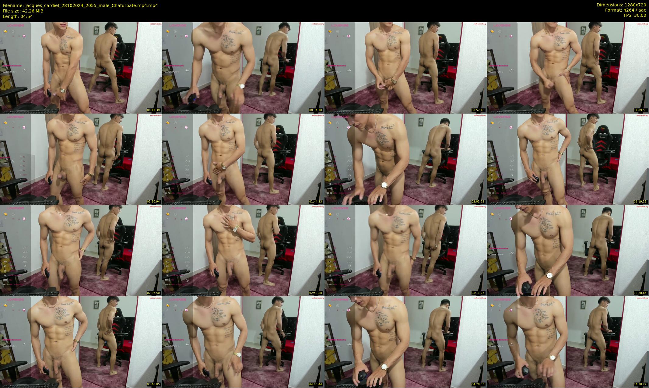 jacques_cardiet — 5 minute Chaturbate male cam show recording, 720p, Oct 28, 2024