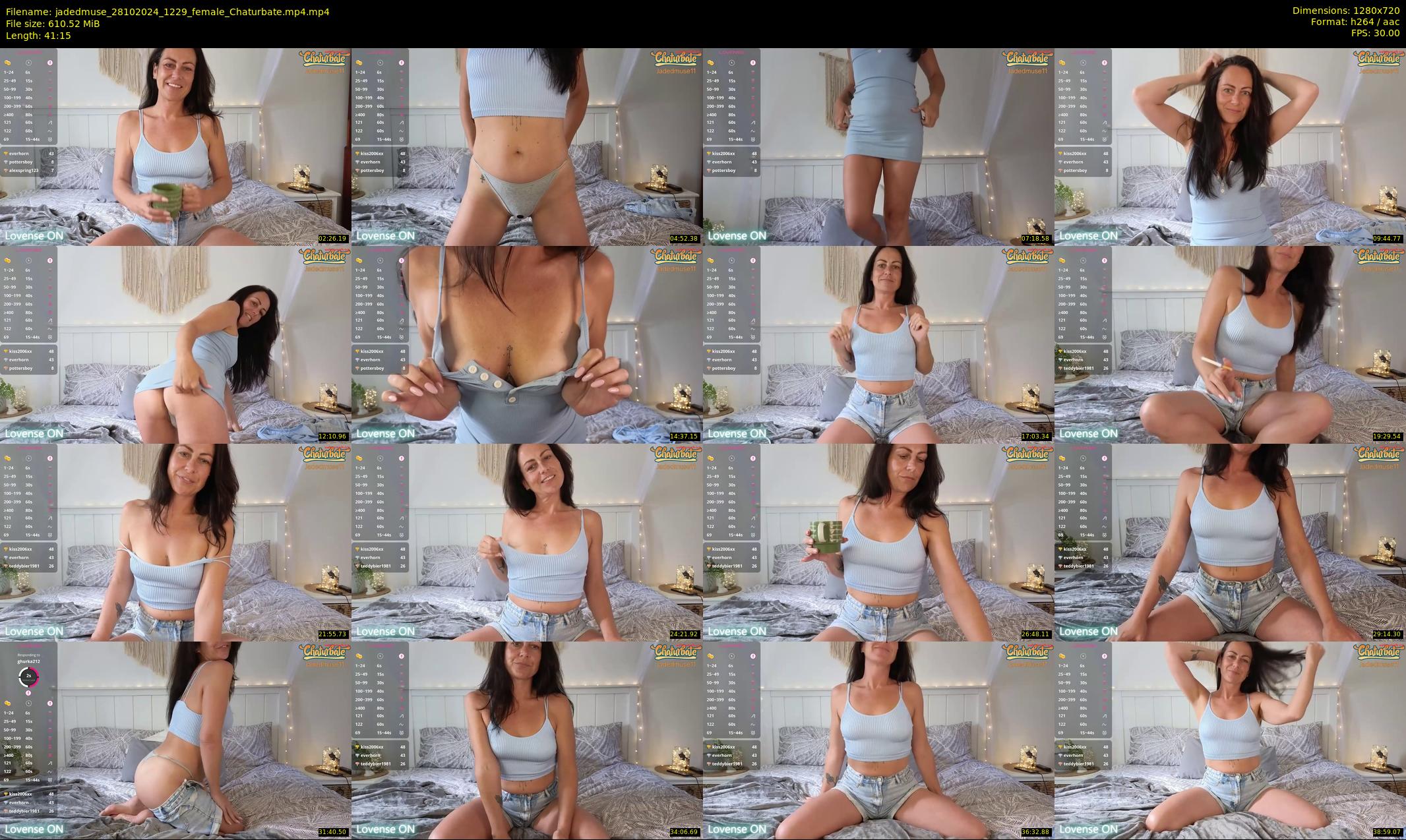 jadedmuse — 42 minute Chaturbate female cam show recording, 720p, Oct 28, 2024