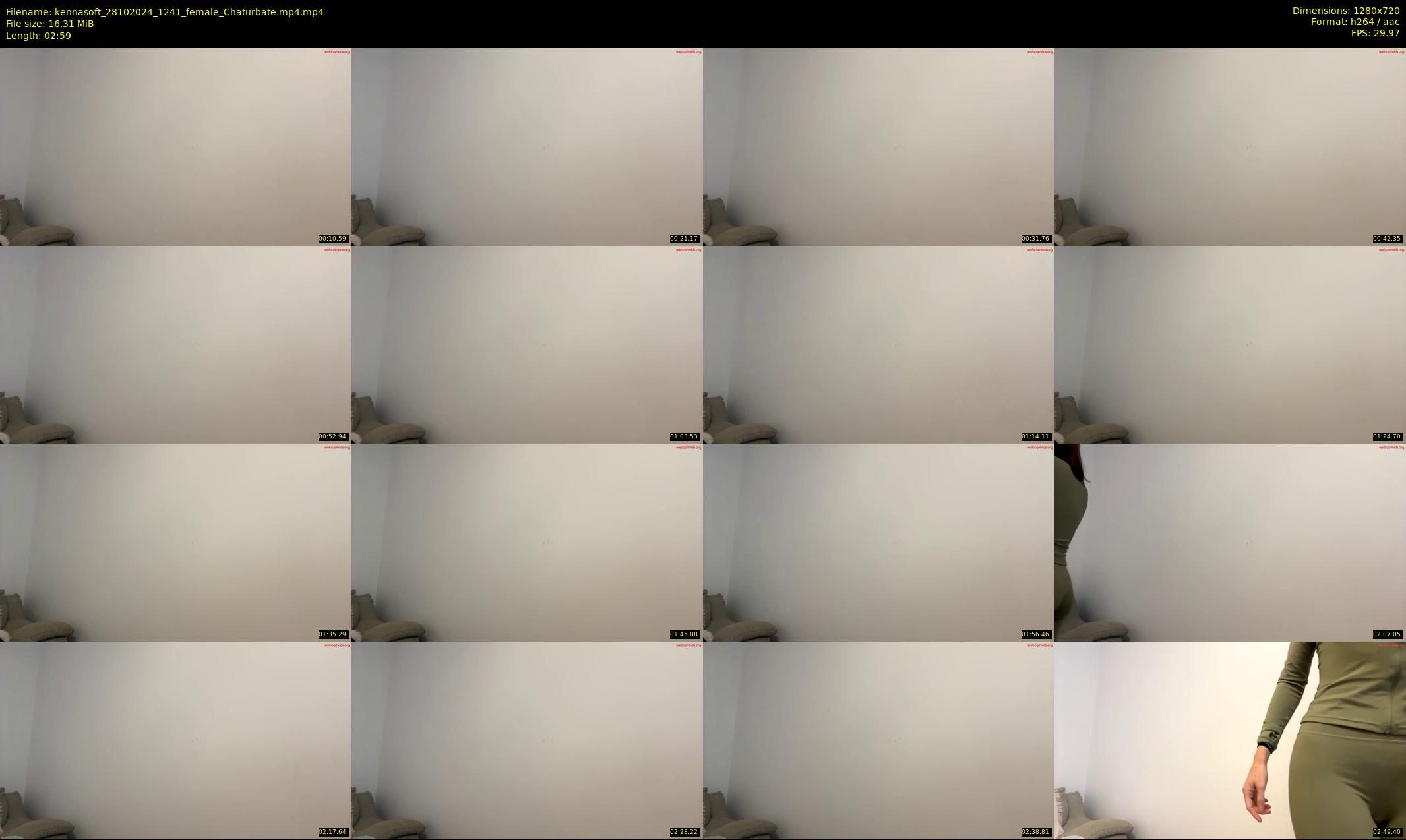 kennasoft — 3 minute Chaturbate female cam show recording, 720p, Oct 28, 2024