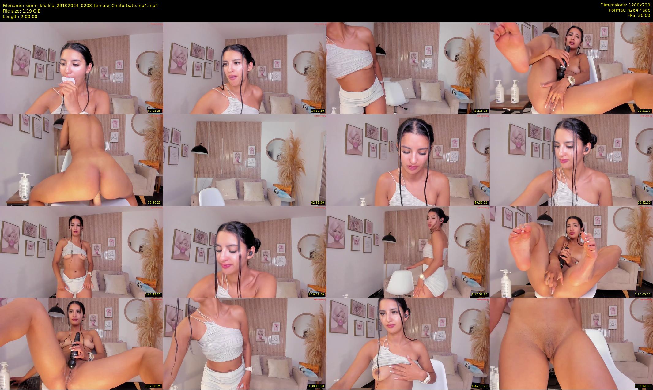 kimm_khalifa — 120 minute Chaturbate female cam show recording, 720p, Oct 29, 2024