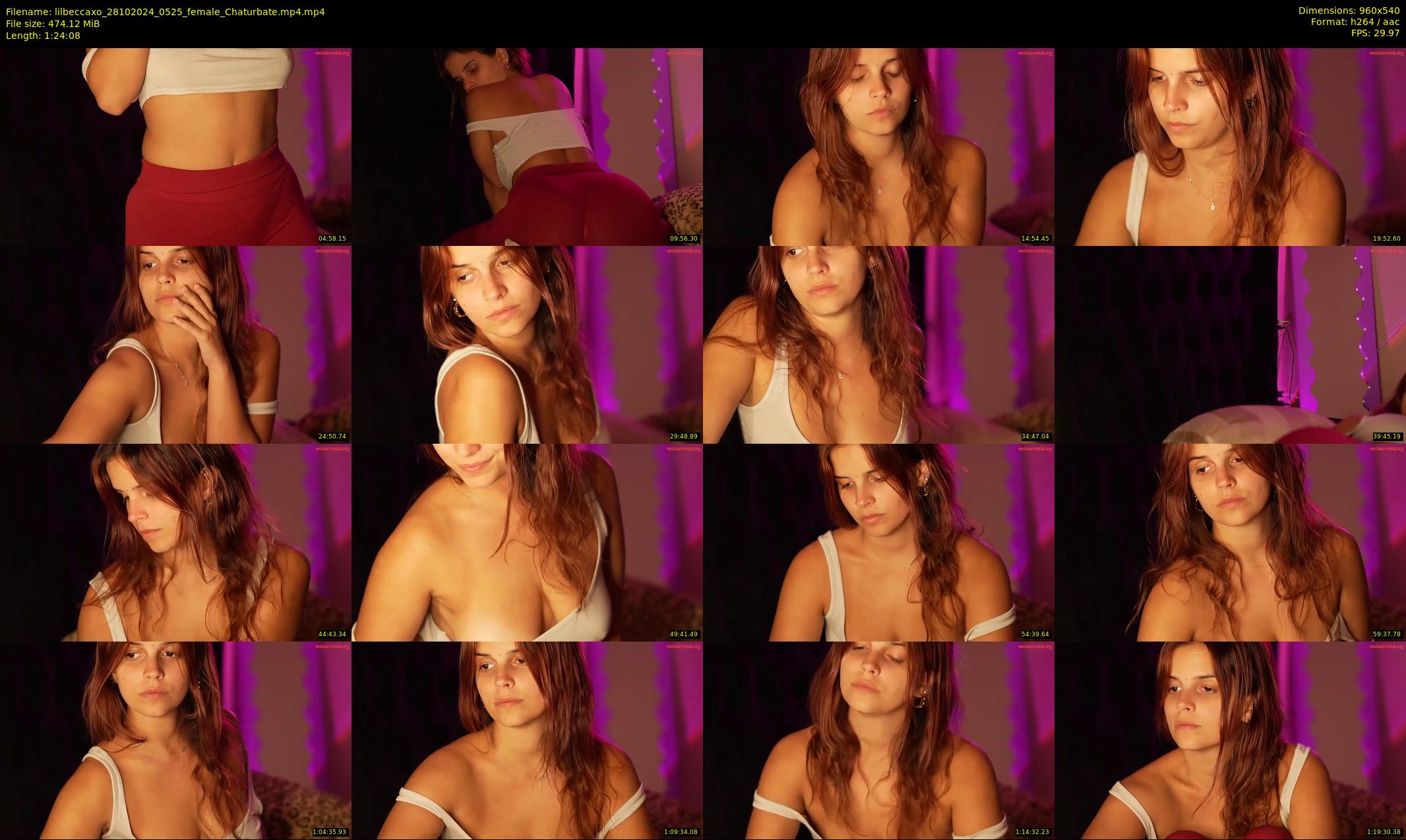 lilbeccaxo — 85 minute Chaturbate female cam show recording, 480p, Oct 28, 2024