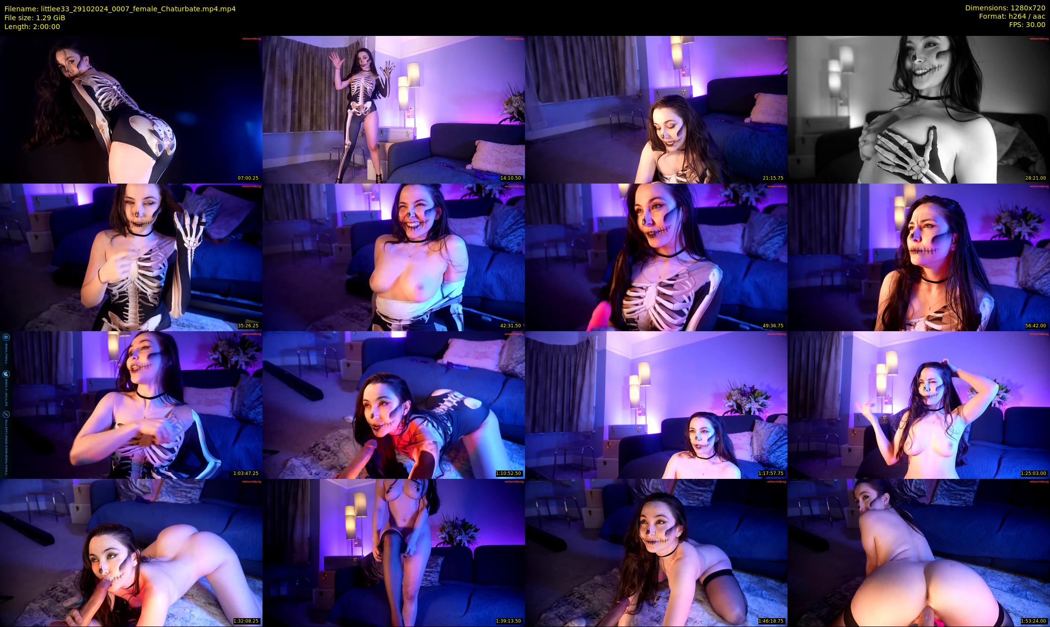 littlee33 — 120 minute Chaturbate female cam show recording, 720p, Oct 29, 2024