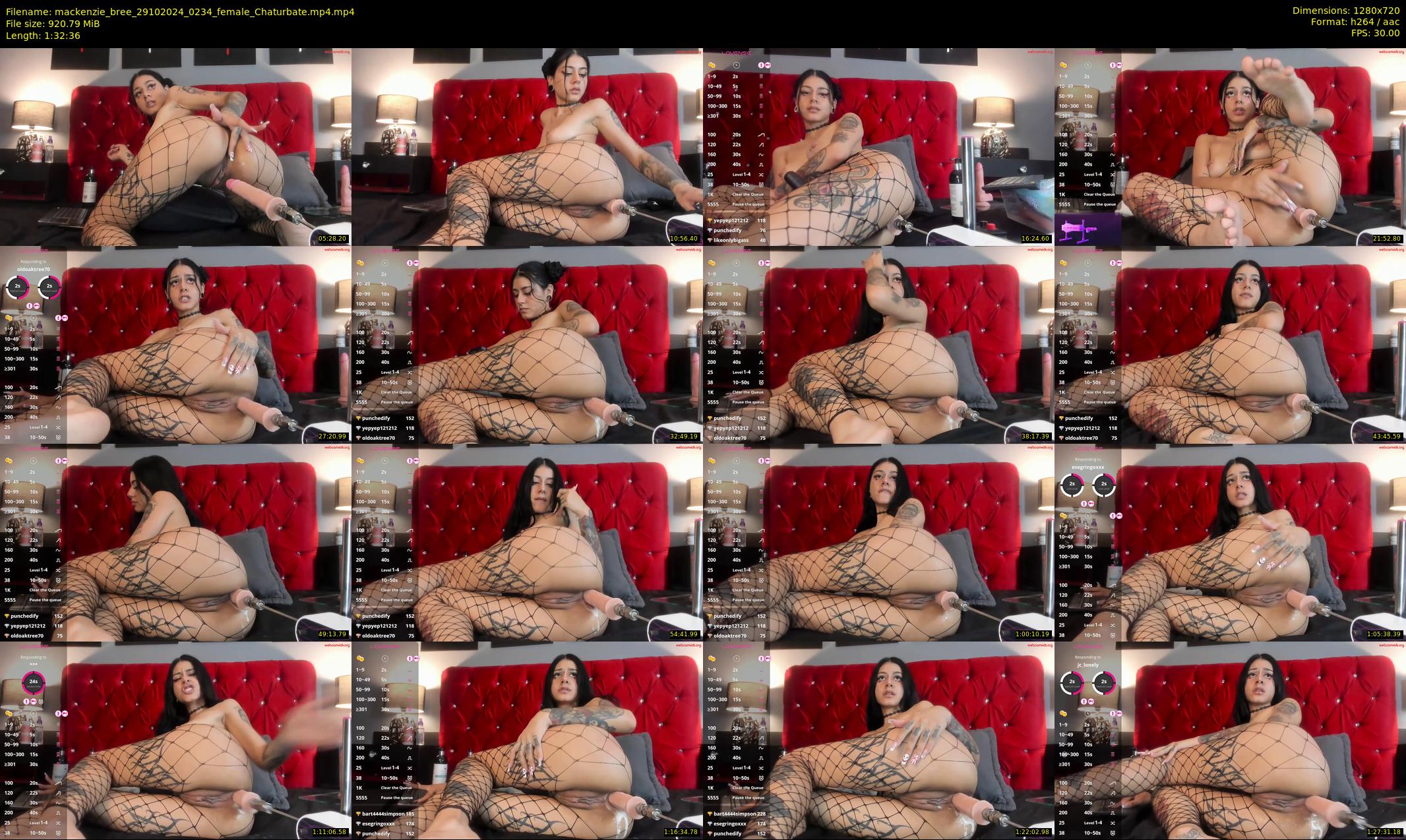 mackenzie_bree — 93 minute Chaturbate female cam show recording, 720p, Oct 29, 2024