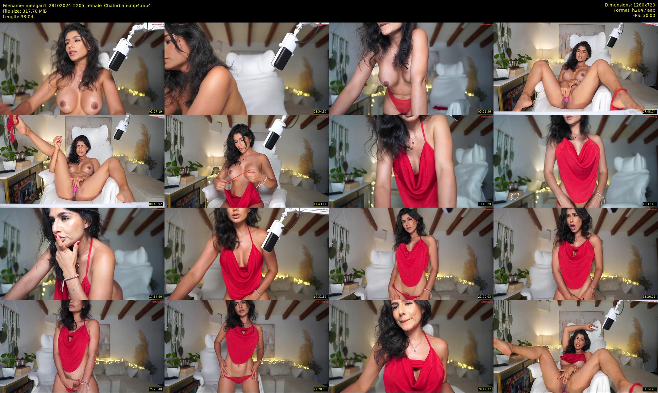 meegan1 — 34 minute Chaturbate female cam show recording, 720p, Oct 28, 2024