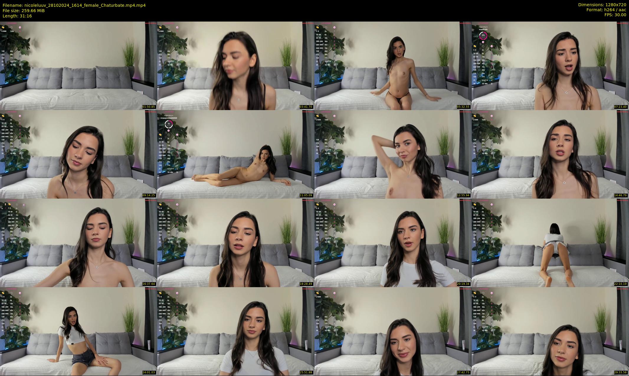 nicoleluuv — 32 minute Chaturbate female cam show recording, 720p, Oct 28, 2024