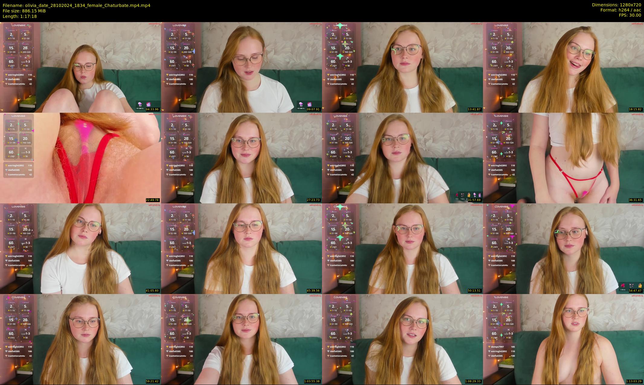 olivia_date — 78 minute Chaturbate female cam show recording, 720p, Oct 28, 2024