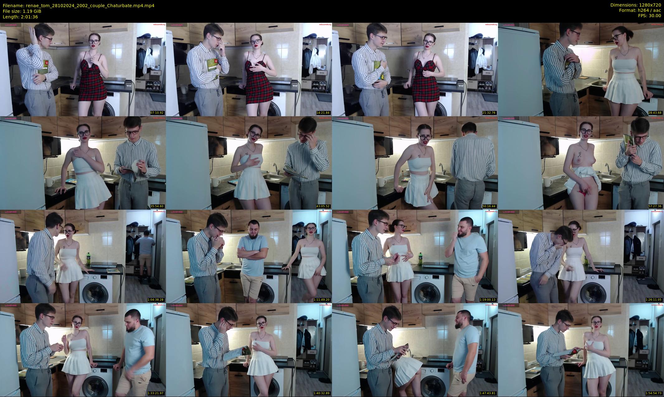 renae_tom — 122 minute Chaturbate couple cam show recording, 720p, Oct 28, 2024