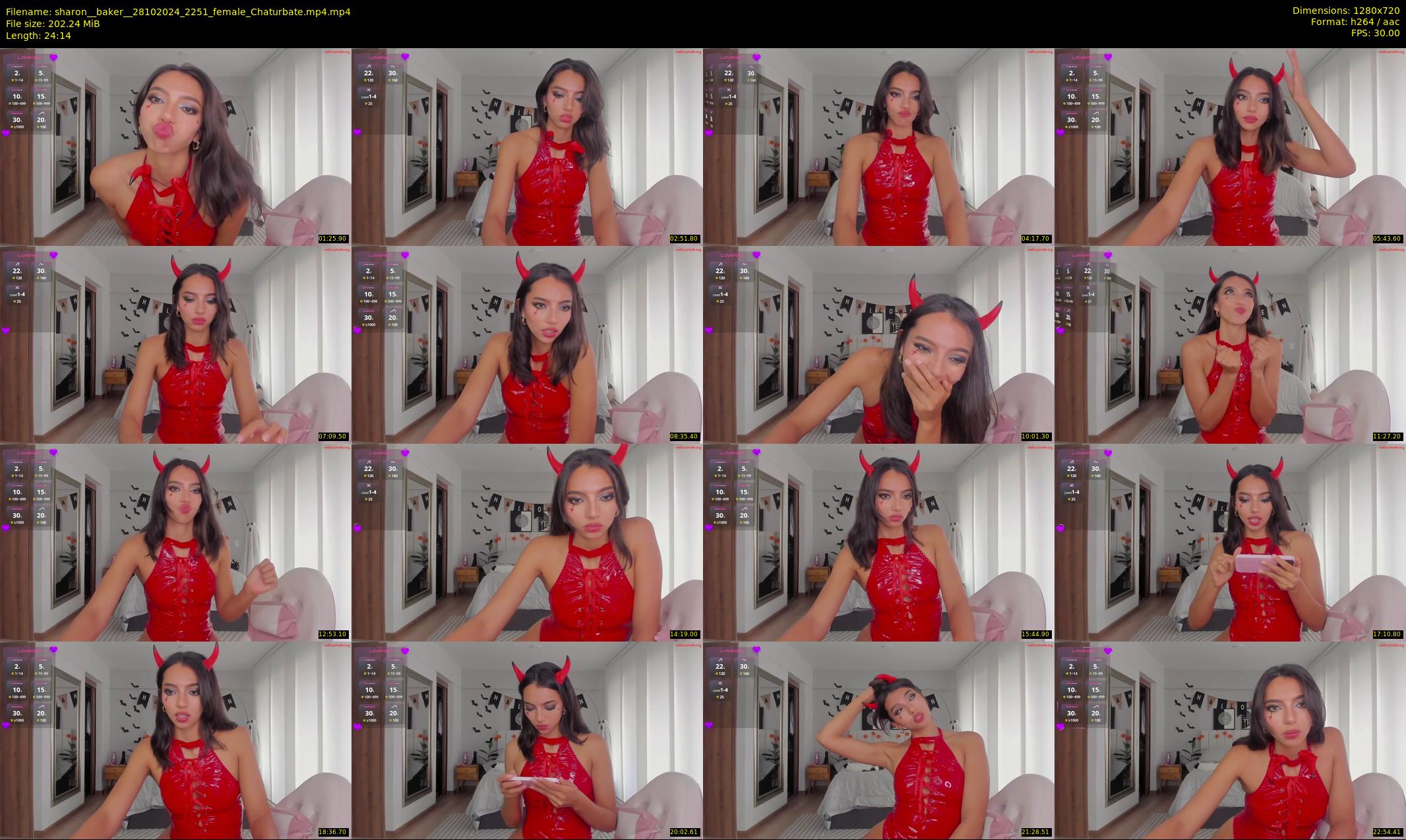 sharon__baker_ — 25 minute Chaturbate female cam show recording, 720p, Oct 28, 2024
