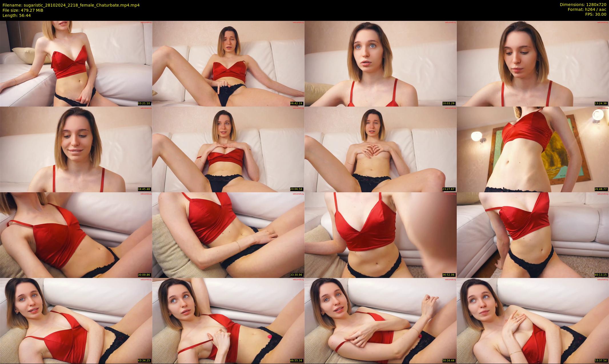 sugaristic — 57 minute Chaturbate female cam show recording, 720p, Oct 28, 2024