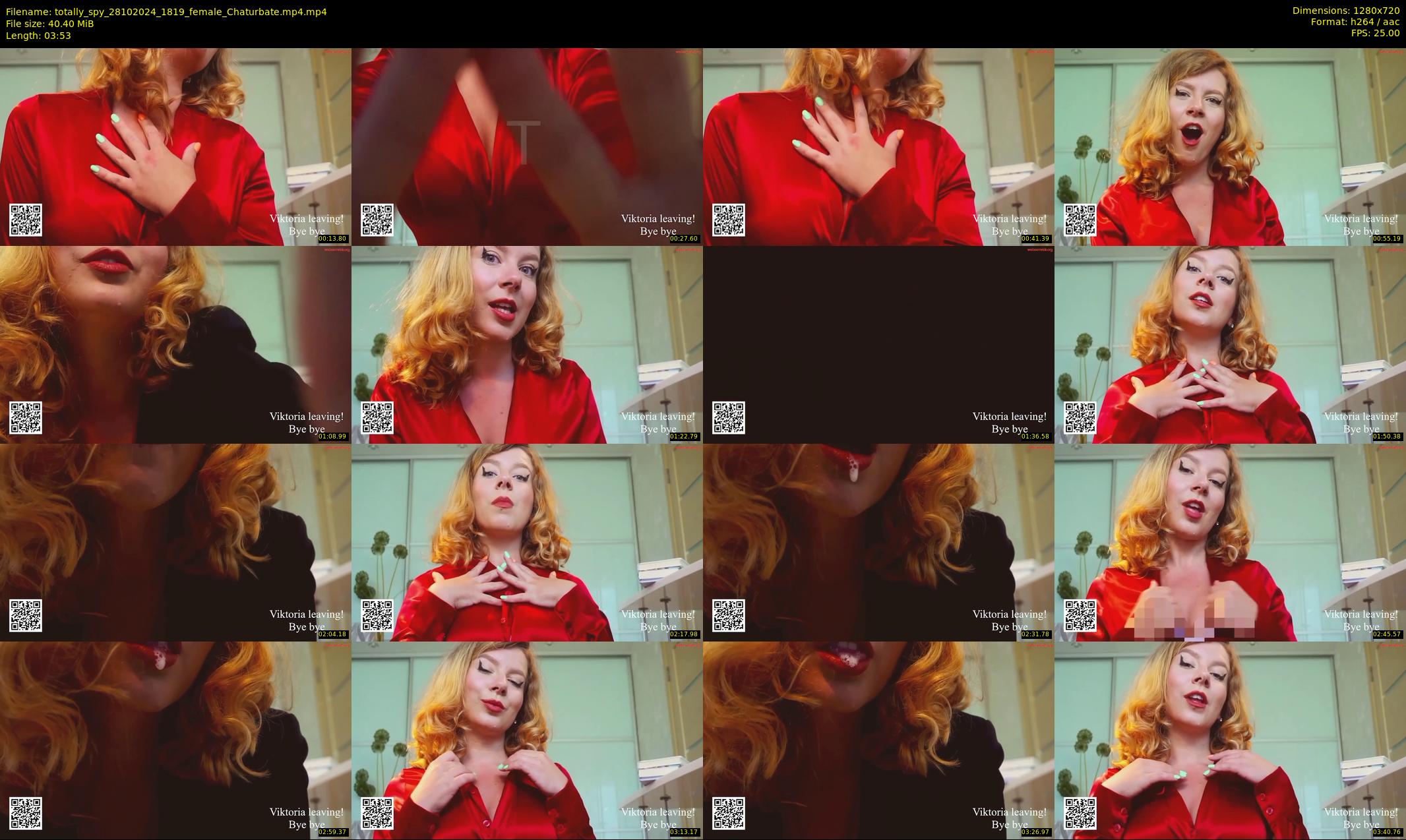 totally_spy — 4 minute Chaturbate female cam show recording, 720p, Oct 28, 2024