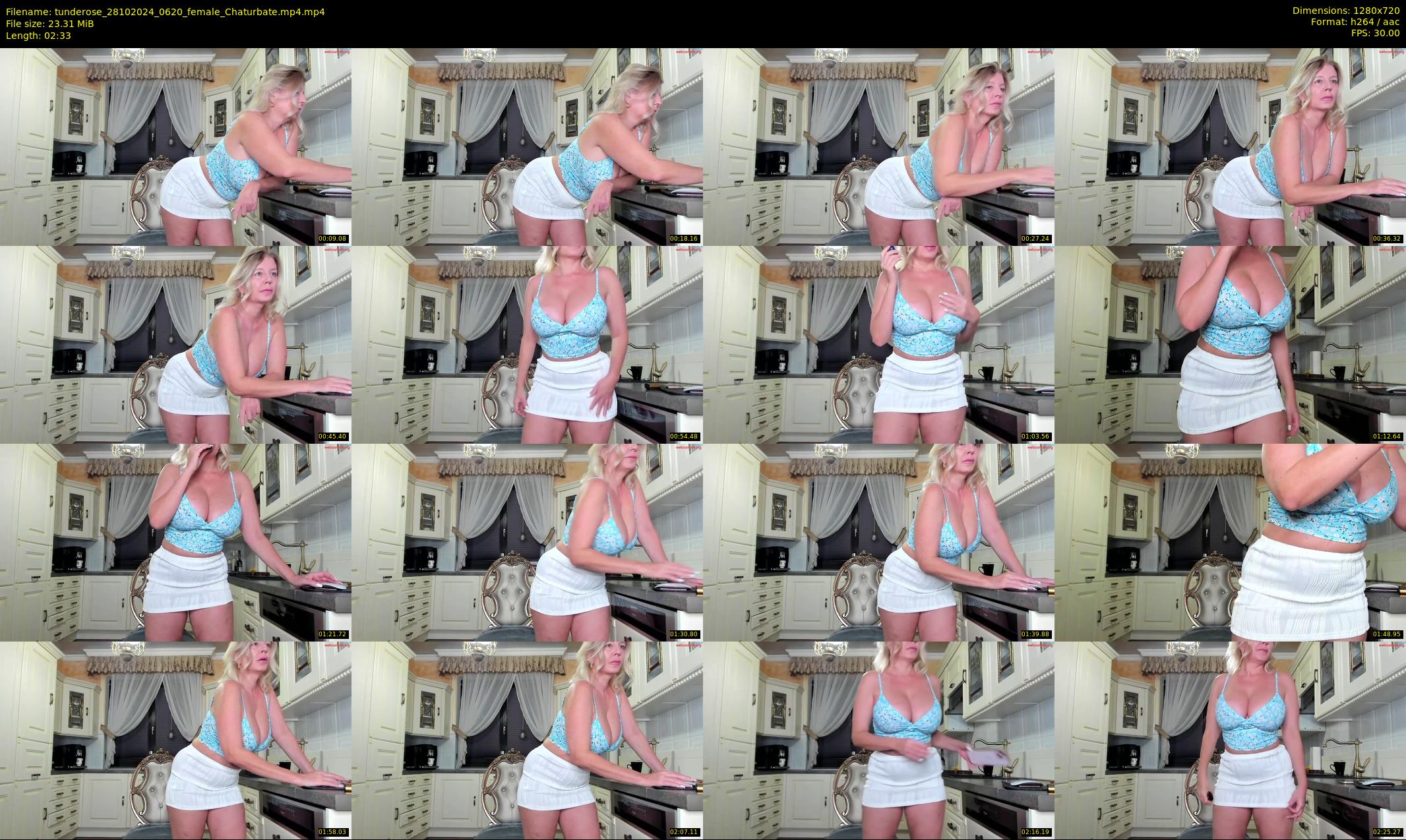 tunderose — 3 minute Chaturbate female cam show recording, 720p, Oct 28, 2024