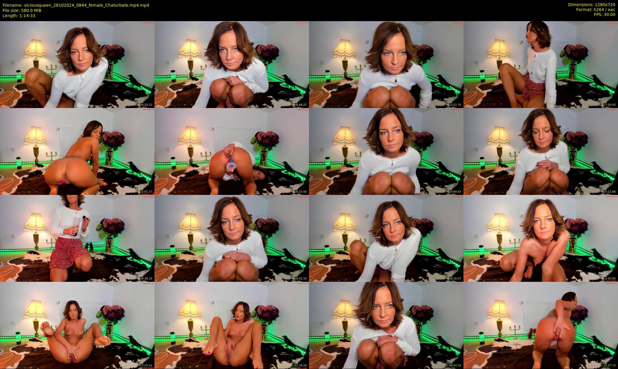 viciousqueen — 75 minute Chaturbate female cam show recording, 720p, Oct 28, 2024