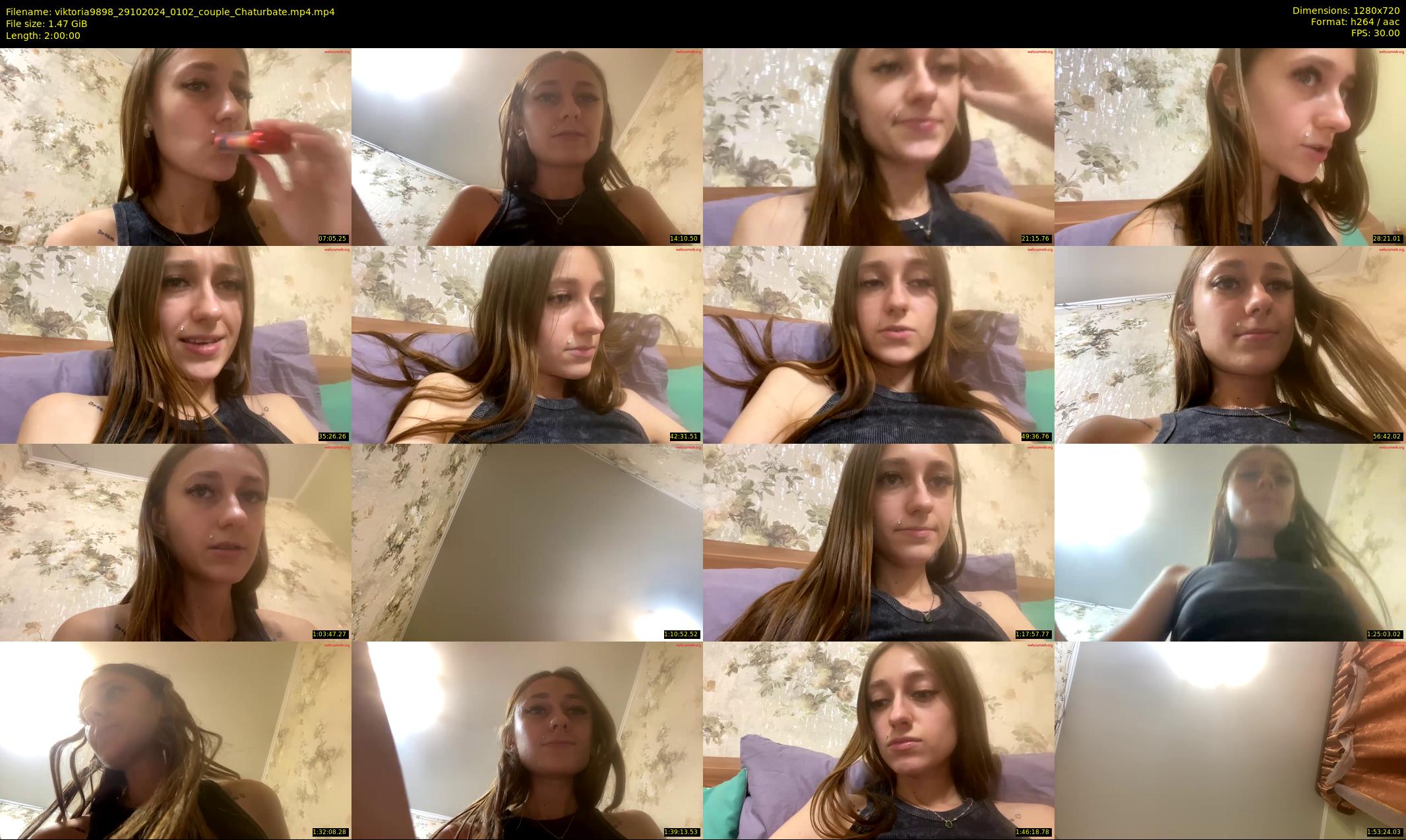 viktoria9898 — 120 minute Chaturbate couple cam show recording, 720p, Oct 29, 2024