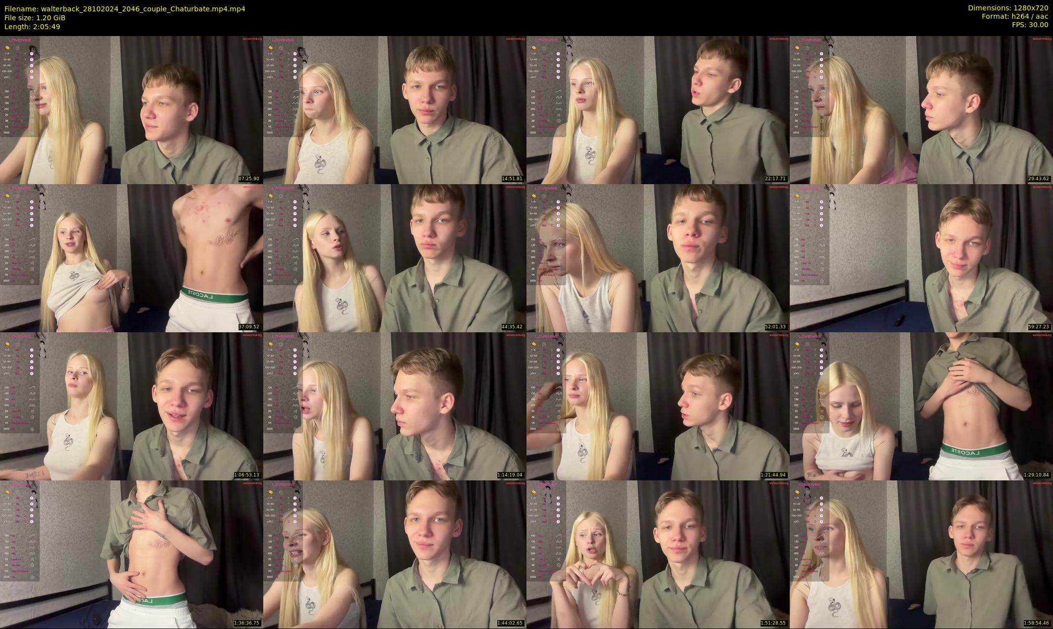 walterback — 126 minute Chaturbate male cam show recording, 720p, Oct 28, 2024