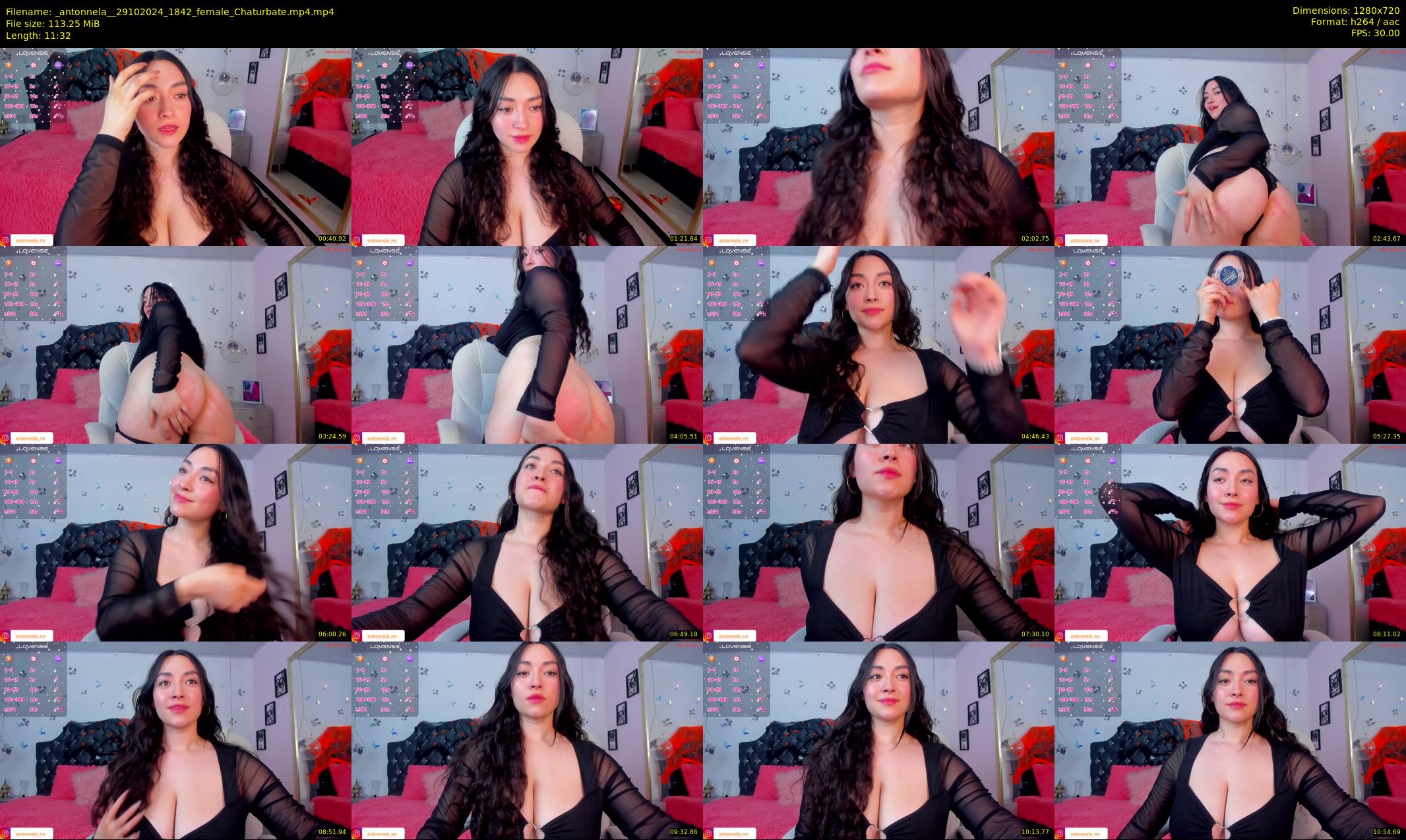 _antonnela_ — 12 minute Chaturbate female cam show recording, 720p, Oct 29, 2024