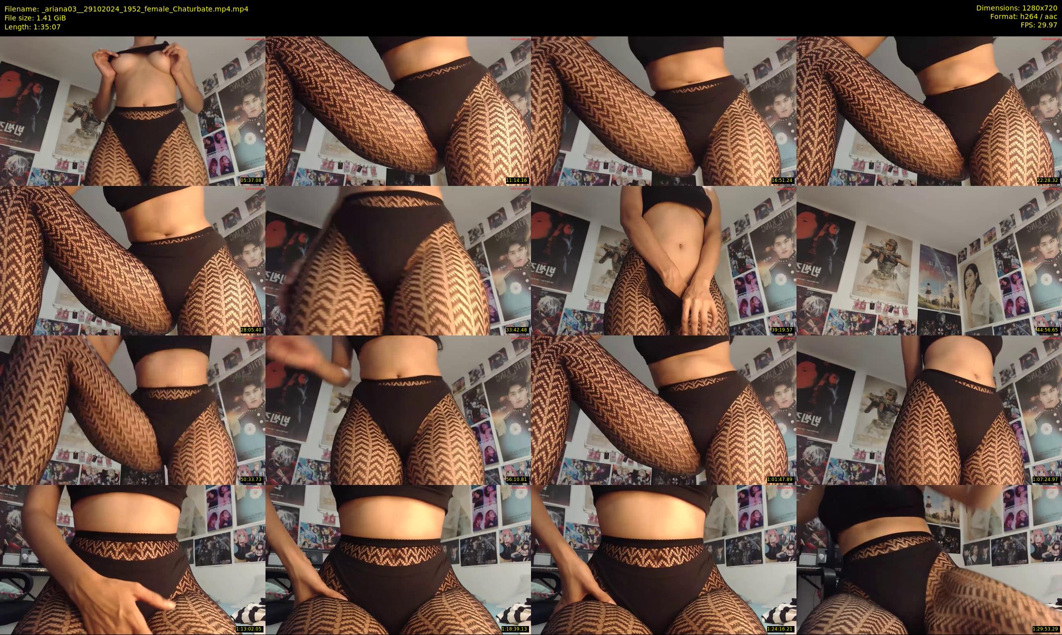 _ariana03_ — 96 minute Chaturbate female cam show recording, 720p, Oct 29, 2024