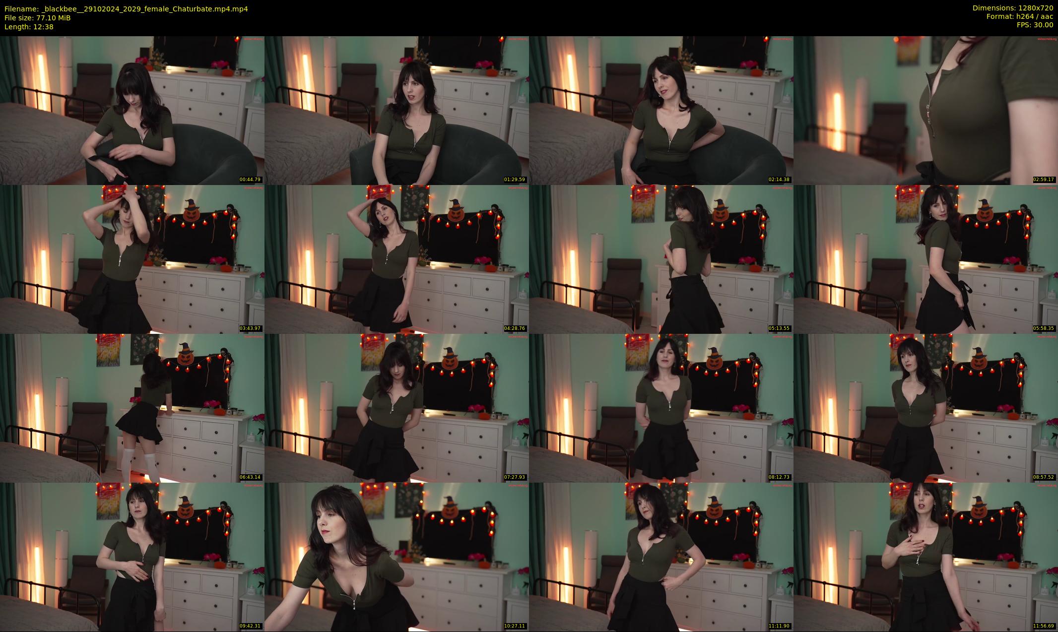 _blackbee_ — 13 minute Chaturbate female cam show recording, 720p, Oct 29, 2024