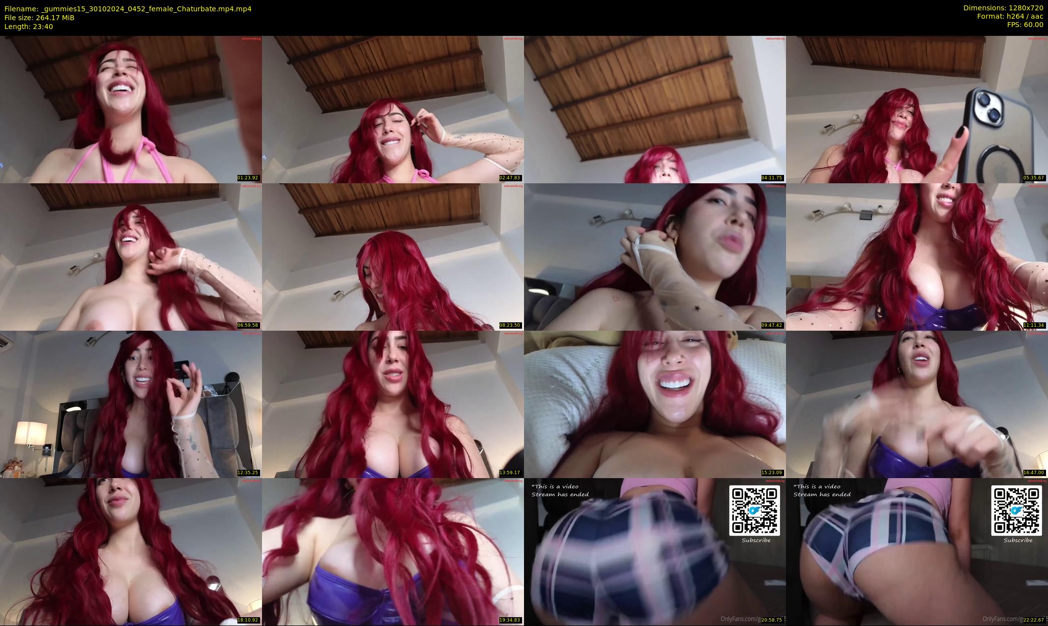 _gummies15 — 24 minute Chaturbate female cam show recording, 720p, Oct 30, 2024